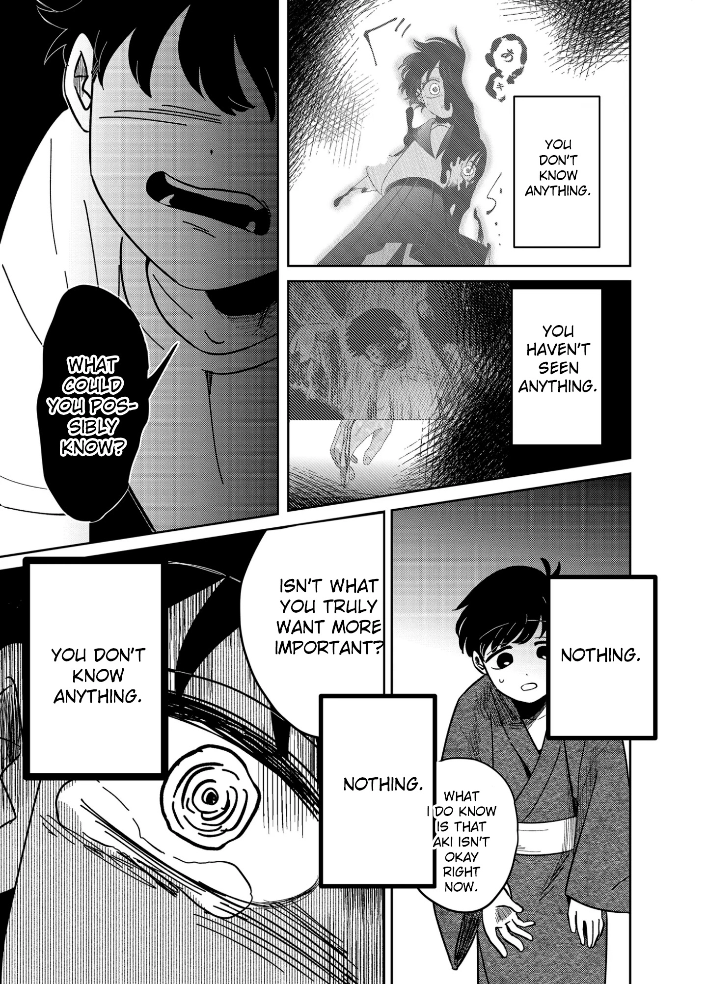 Yui can only live in the shadows Chapter 13 - page 17