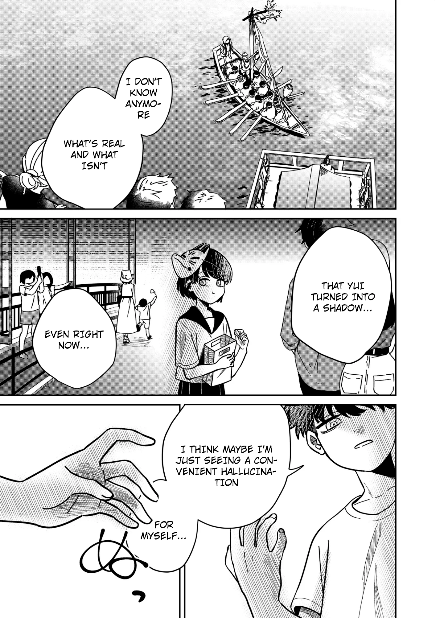 Yui can only live in the shadows Chapter 15 - page 7