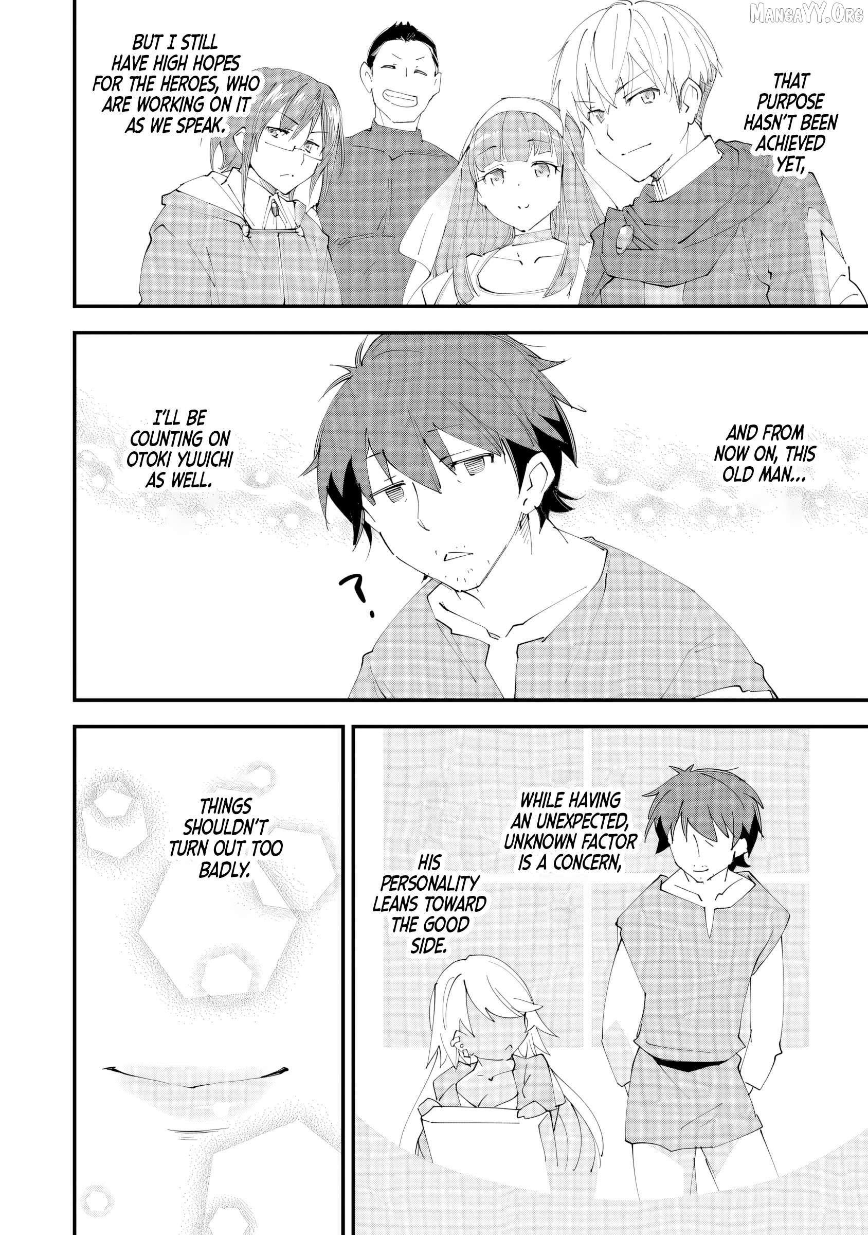 Kurasu Ten’i Ni Makikomareta Konbini Ten’in No Ossan, Yūsha Ni Wa Hitsuyō Nakatta Amarimono Sukiru O Kushishite Saikyō to Naru Yō Desu Chapter 11 - page 9