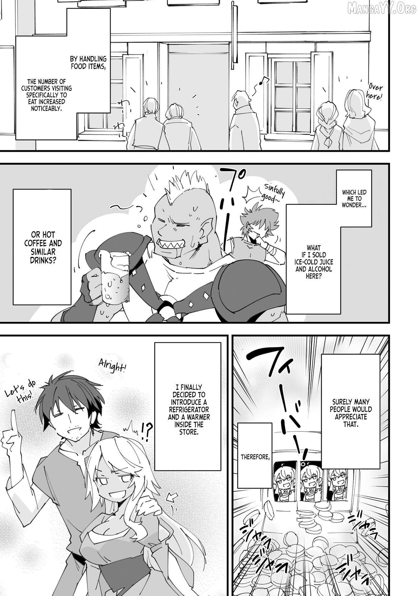 Kurasu Ten’i Ni Makikomareta Konbini Ten’in No Ossan, Yūsha Ni Wa Hitsuyō Nakatta Amarimono Sukiru O Kushishite Saikyō to Naru Yō Desu Chapter 12 - page 18