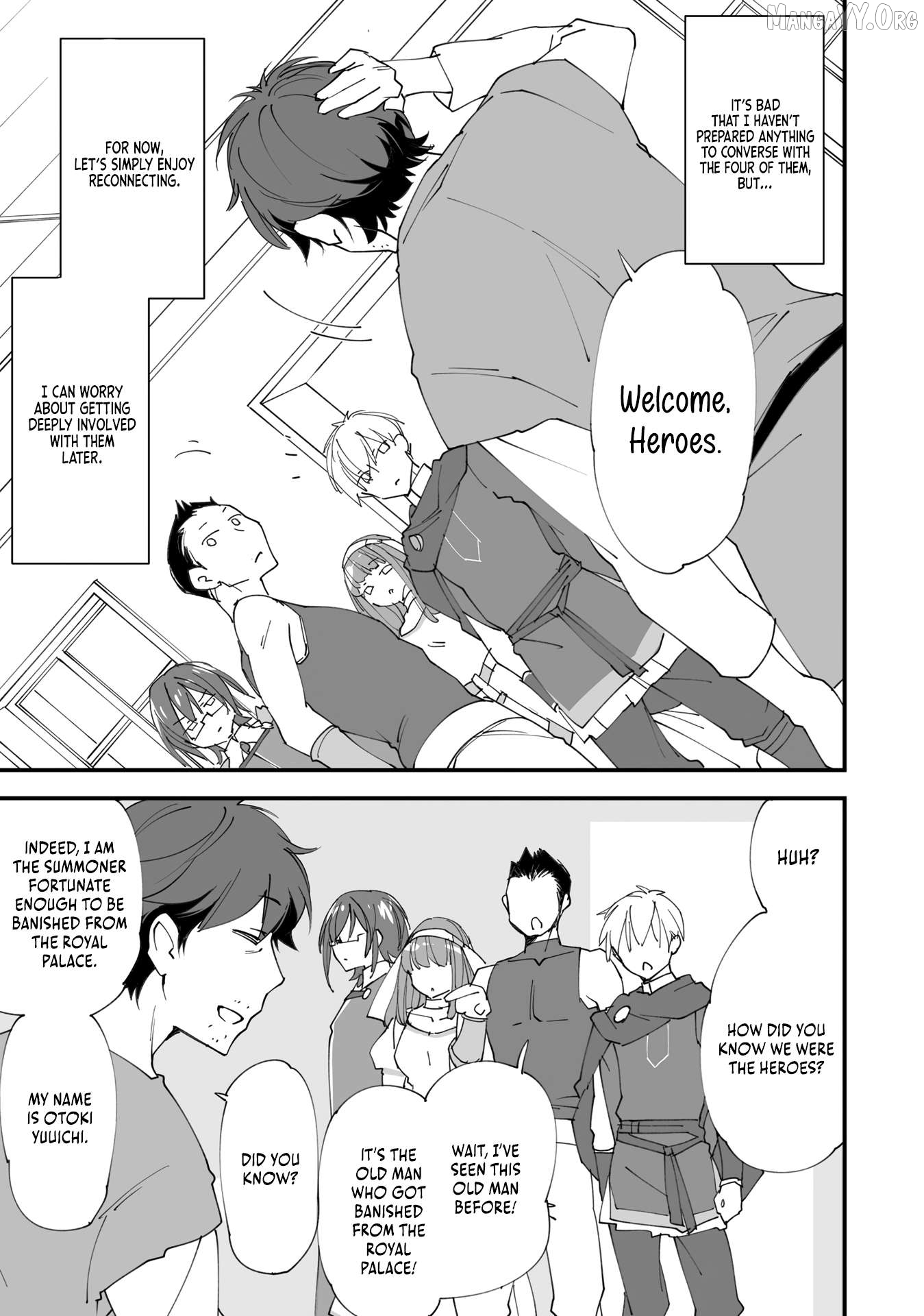 Kurasu Ten’i Ni Makikomareta Konbini Ten’in No Ossan, Yūsha Ni Wa Hitsuyō Nakatta Amarimono Sukiru O Kushishite Saikyō to Naru Yō Desu Chapter 12 - page 28