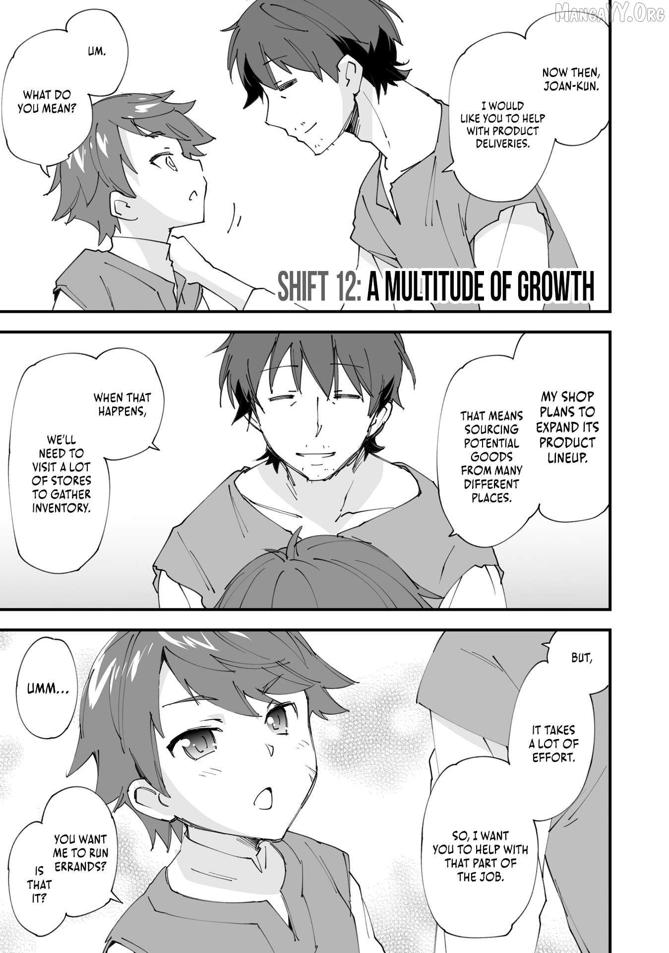 Kurasu Ten’i Ni Makikomareta Konbini Ten’in No Ossan, Yūsha Ni Wa Hitsuyō Nakatta Amarimono Sukiru O Kushishite Saikyō to Naru Yō Desu Chapter 12 - page 6