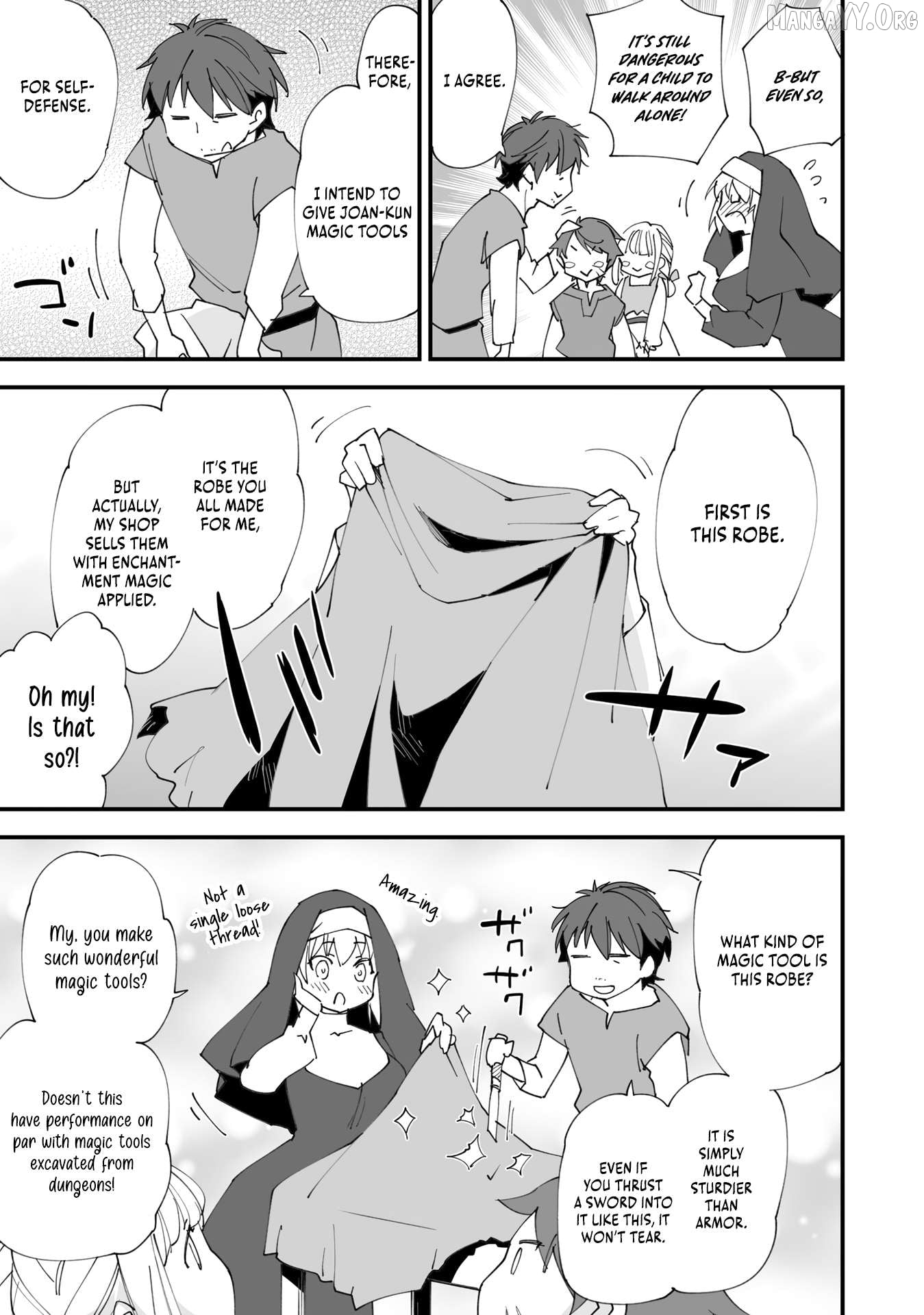 Kurasu Ten’i Ni Makikomareta Konbini Ten’in No Ossan, Yūsha Ni Wa Hitsuyō Nakatta Amarimono Sukiru O Kushishite Saikyō to Naru Yō Desu Chapter 12 - page 8