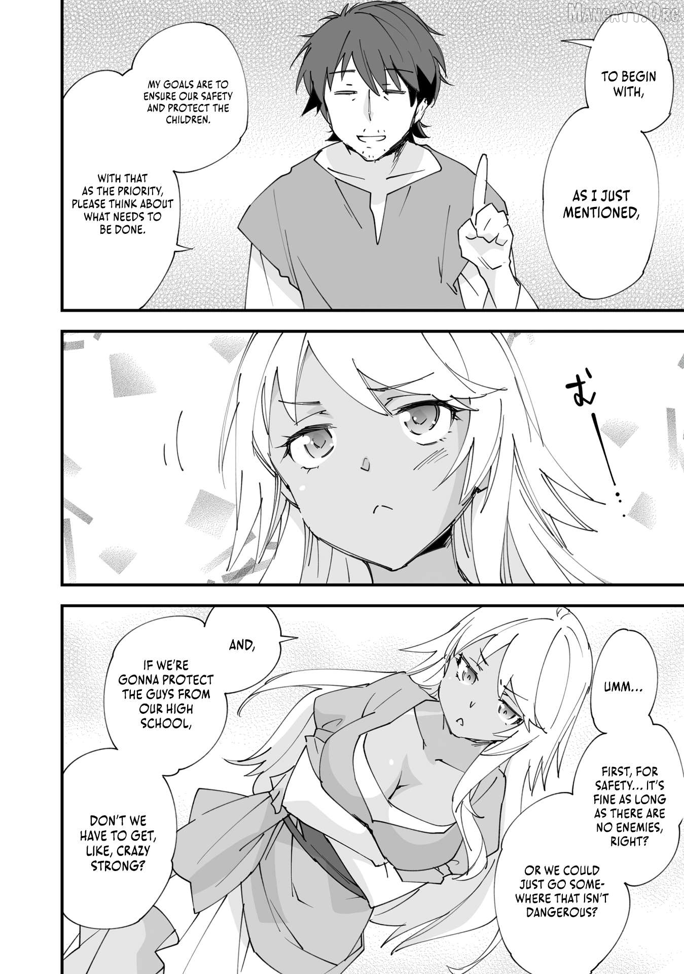 Kurasu Ten’i Ni Makikomareta Konbini Ten’in No Ossan, Yūsha Ni Wa Hitsuyō Nakatta Amarimono Sukiru O Kushishite Saikyō to Naru Yō Desu Chapter 13 - page 21