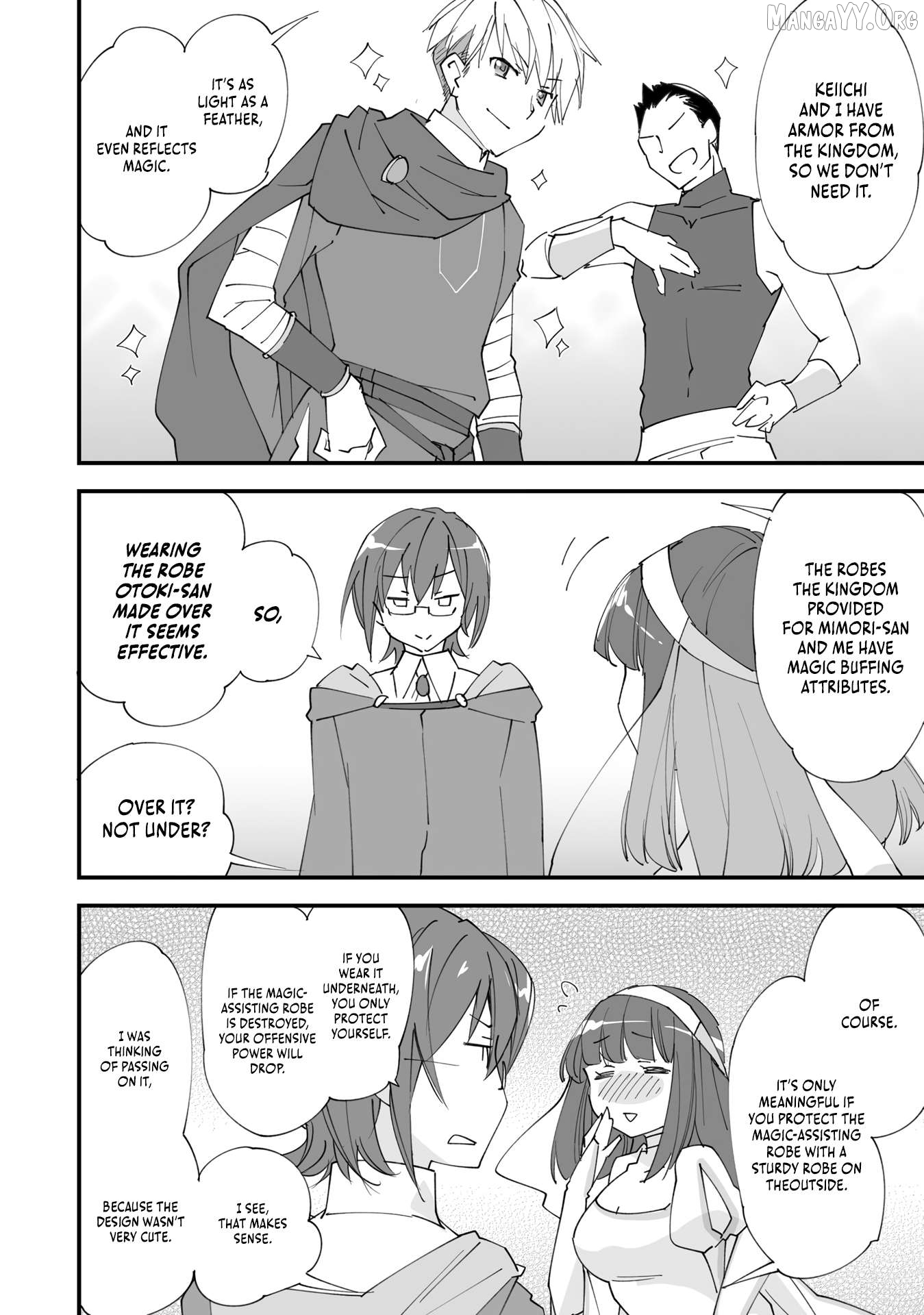 Kurasu Ten’i Ni Makikomareta Konbini Ten’in No Ossan, Yūsha Ni Wa Hitsuyō Nakatta Amarimono Sukiru O Kushishite Saikyō to Naru Yō Desu Chapter 13 - page 3