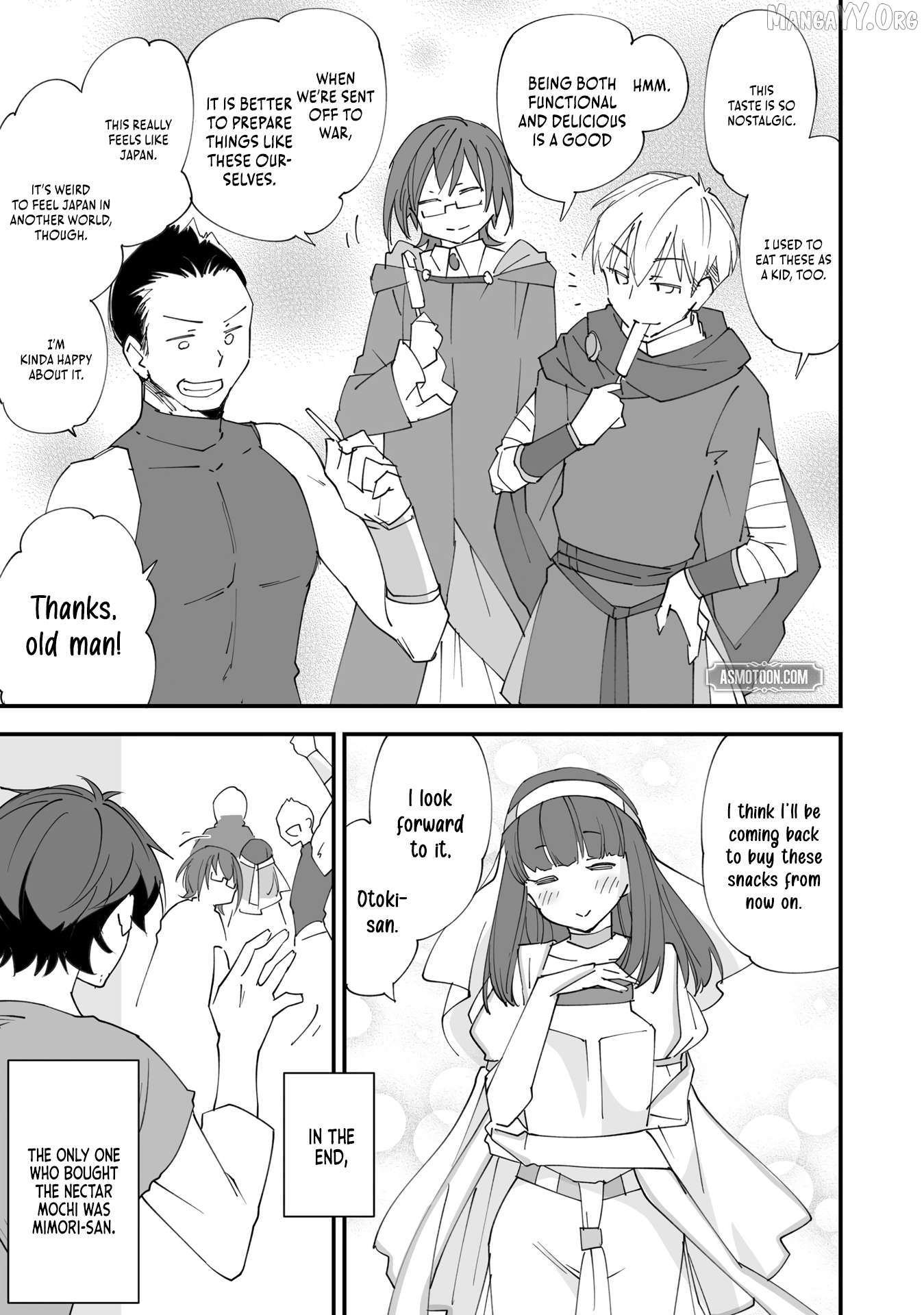 Kurasu Ten’i Ni Makikomareta Konbini Ten’in No Ossan, Yūsha Ni Wa Hitsuyō Nakatta Amarimono Sukiru O Kushishite Saikyō to Naru Yō Desu Chapter 13 - page 6