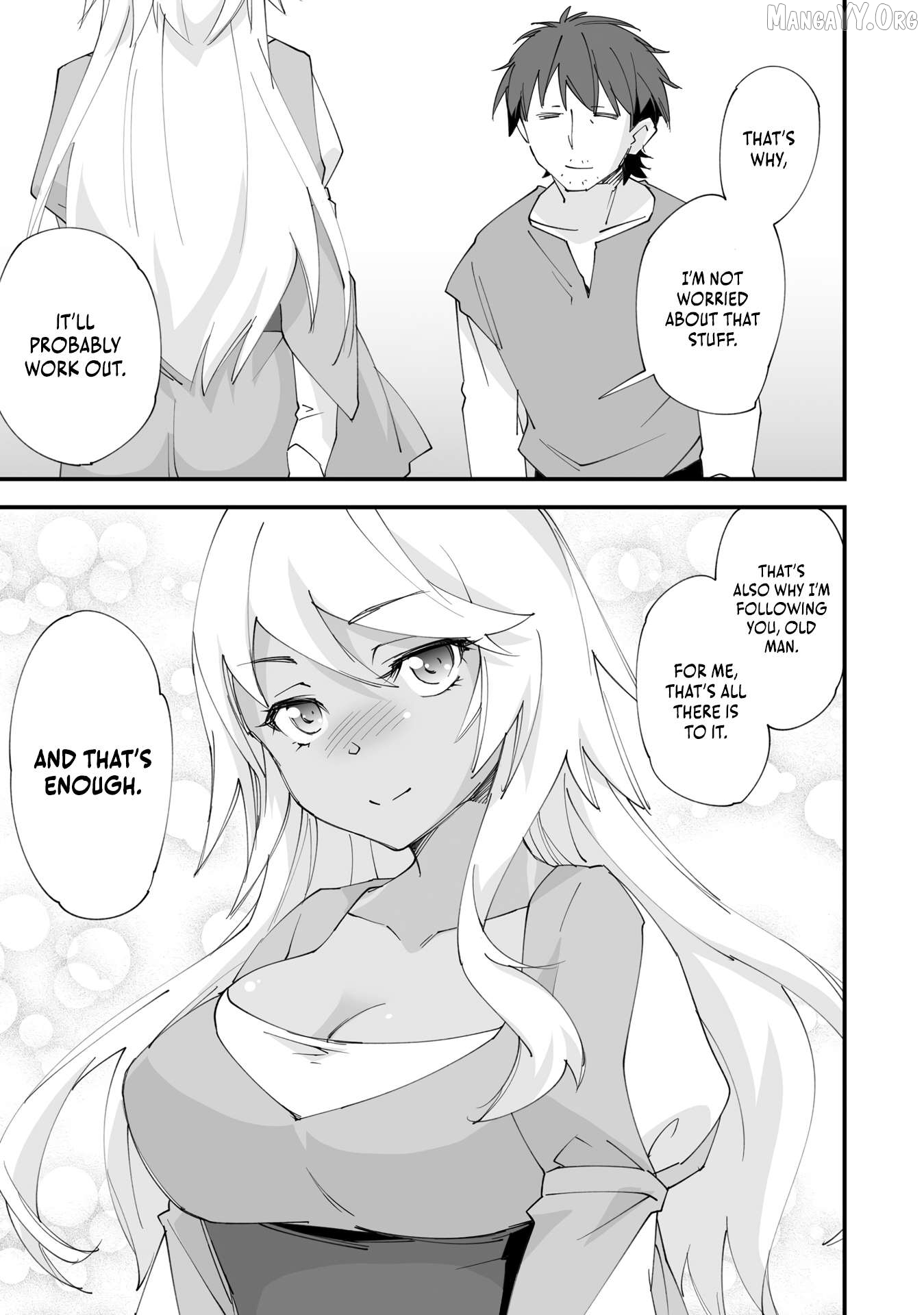 Kurasu Ten’i Ni Makikomareta Konbini Ten’in No Ossan, Yūsha Ni Wa Hitsuyō Nakatta Amarimono Sukiru O Kushishite Saikyō to Naru Yō Desu Chapter 14 - page 10