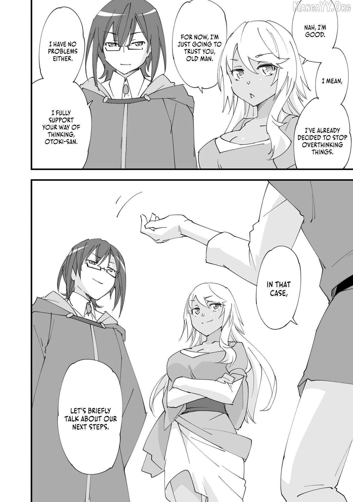 Kurasu Ten’i Ni Makikomareta Konbini Ten’in No Ossan, Yūsha Ni Wa Hitsuyō Nakatta Amarimono Sukiru O Kushishite Saikyō to Naru Yō Desu Chapter 14 - page 13