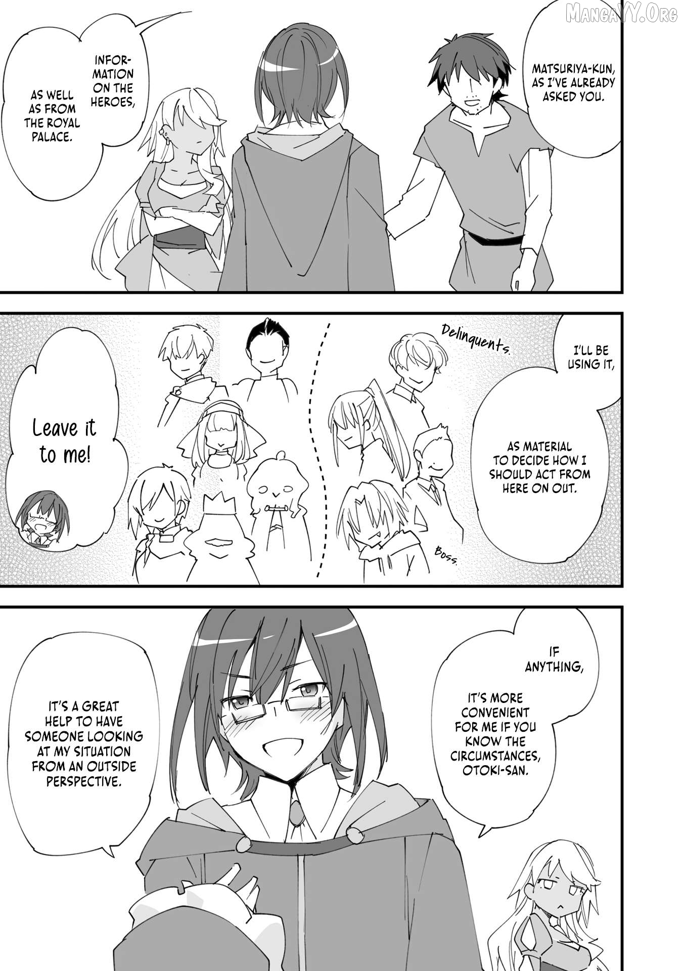 Kurasu Ten’i Ni Makikomareta Konbini Ten’in No Ossan, Yūsha Ni Wa Hitsuyō Nakatta Amarimono Sukiru O Kushishite Saikyō to Naru Yō Desu Chapter 14 - page 14