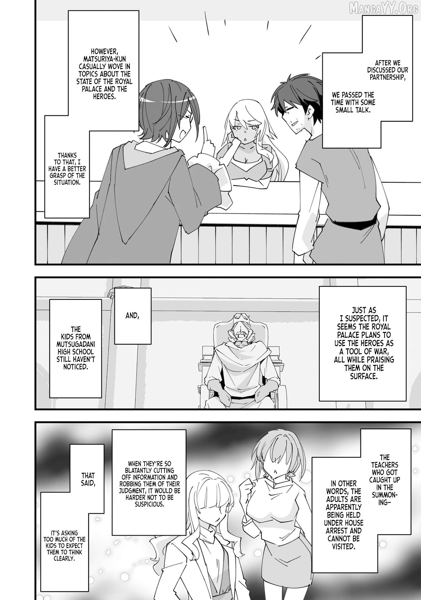 Kurasu Ten’i Ni Makikomareta Konbini Ten’in No Ossan, Yūsha Ni Wa Hitsuyō Nakatta Amarimono Sukiru O Kushishite Saikyō to Naru Yō Desu Chapter 14 - page 17