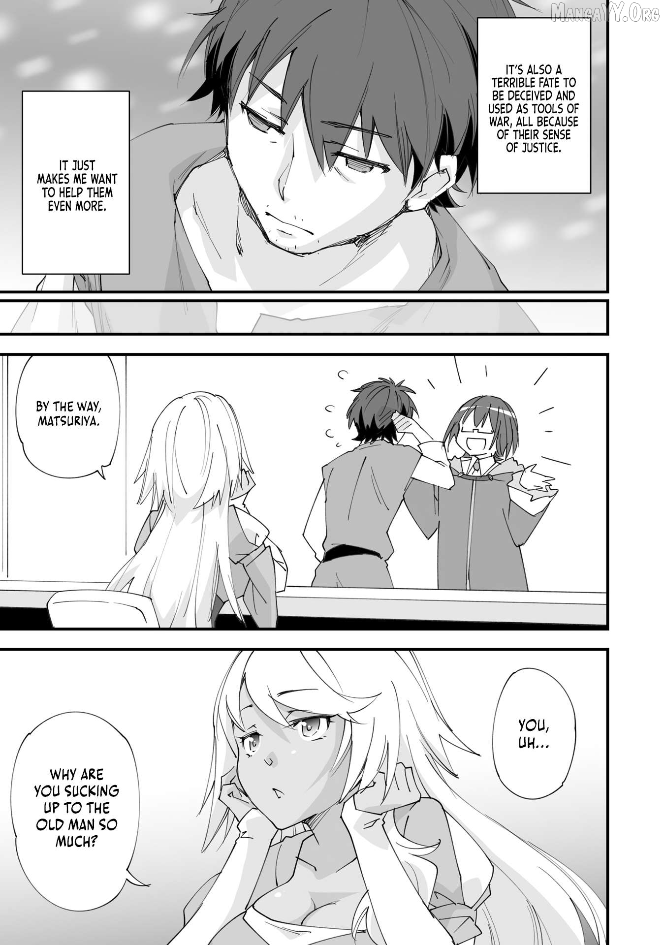Kurasu Ten’i Ni Makikomareta Konbini Ten’in No Ossan, Yūsha Ni Wa Hitsuyō Nakatta Amarimono Sukiru O Kushishite Saikyō to Naru Yō Desu Chapter 14 - page 18