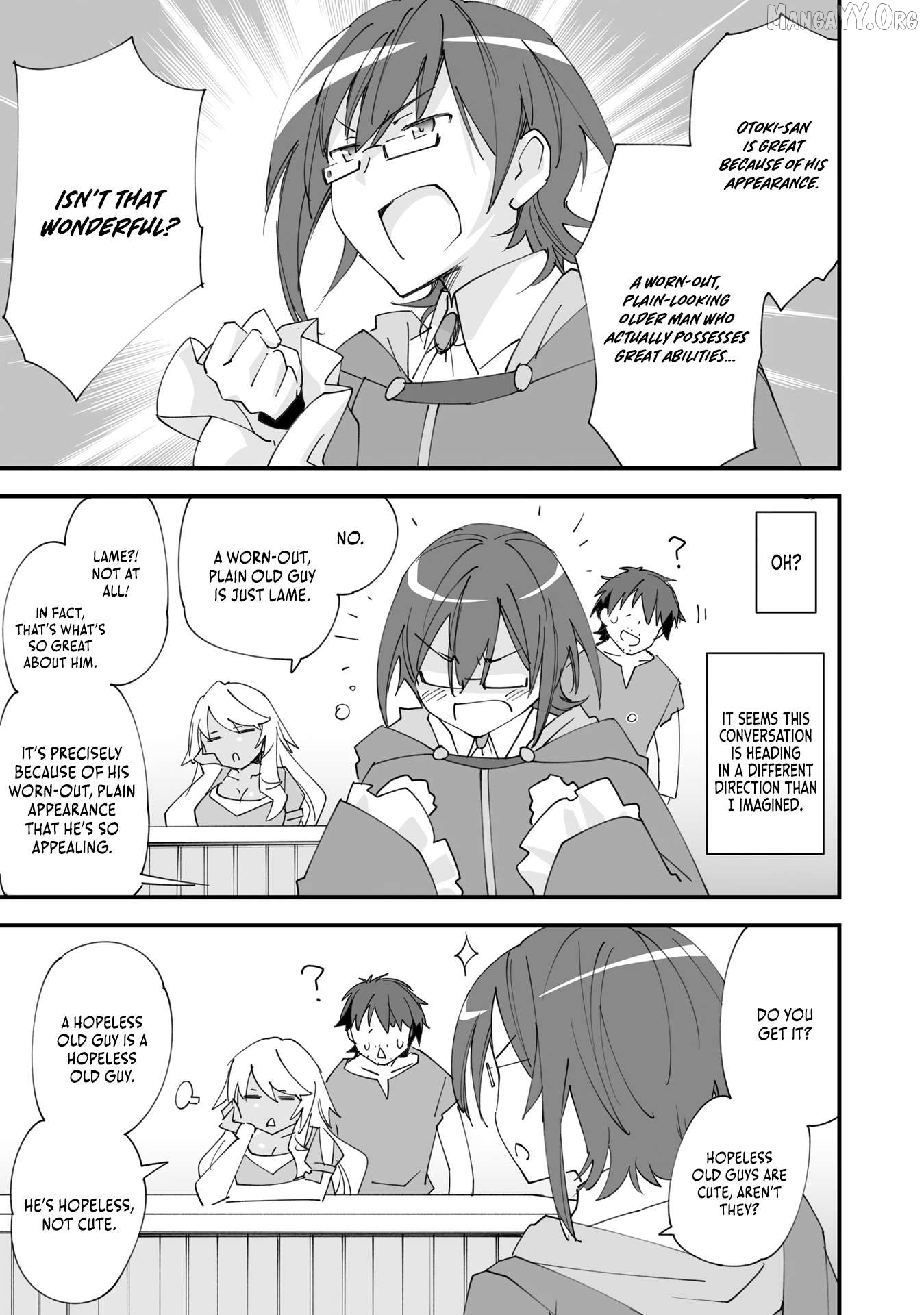 Kurasu Ten’i Ni Makikomareta Konbini Ten’in No Ossan, Yūsha Ni Wa Hitsuyō Nakatta Amarimono Sukiru O Kushishite Saikyō to Naru Yō Desu Chapter 14 - page 20