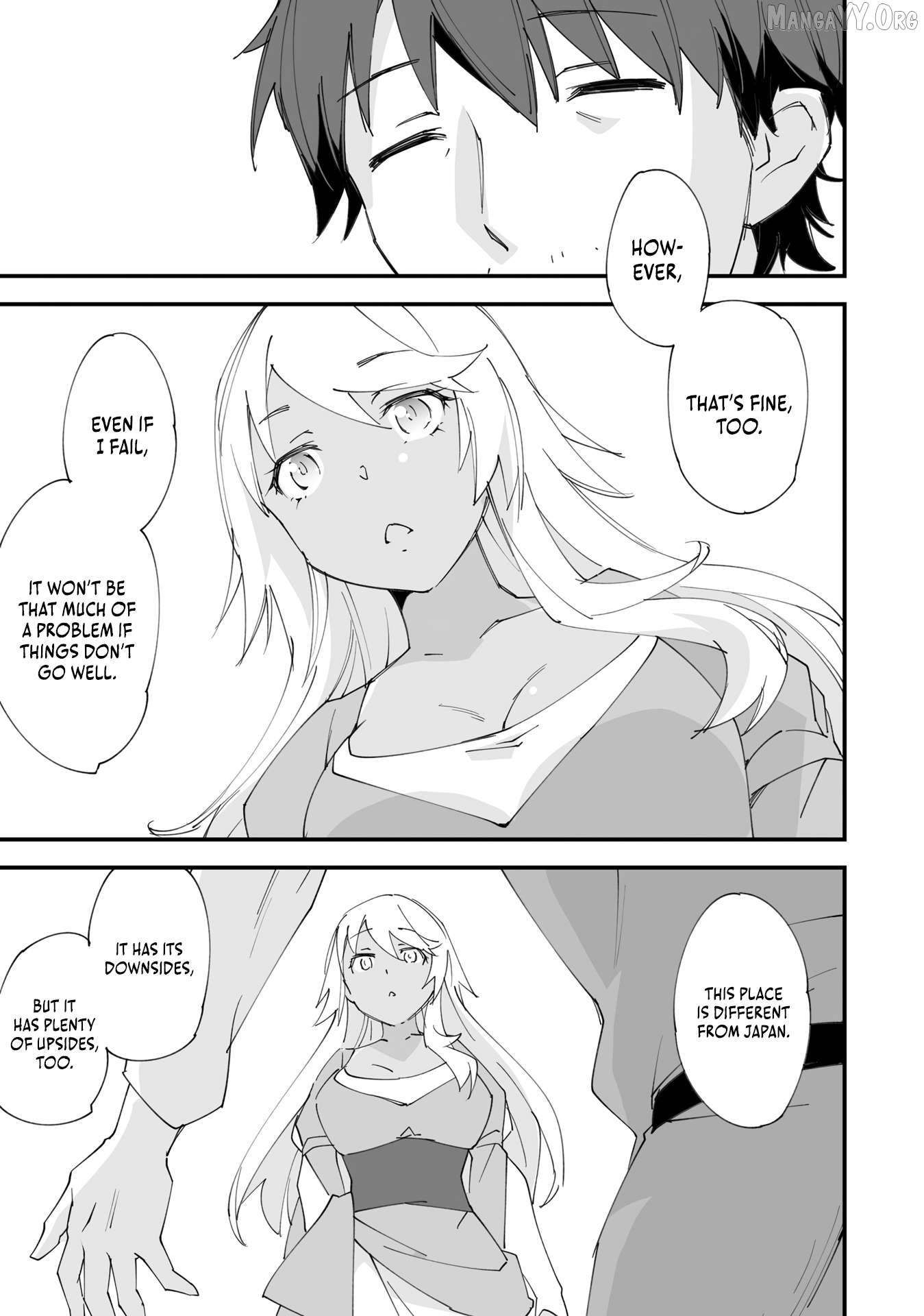 Kurasu Ten’i Ni Makikomareta Konbini Ten’in No Ossan, Yūsha Ni Wa Hitsuyō Nakatta Amarimono Sukiru O Kushishite Saikyō to Naru Yō Desu Chapter 14 - page 6