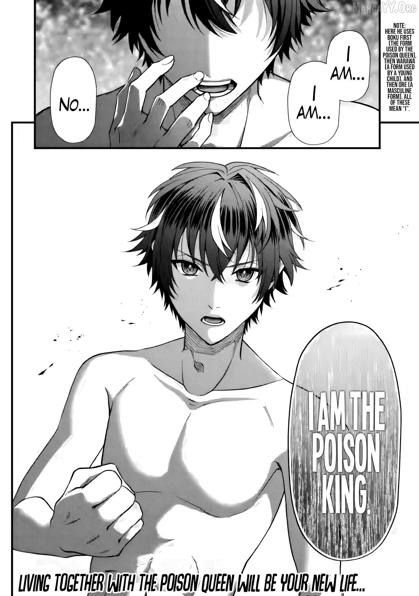 Doku no Ou: Saikyou no Chikara ni Kakusei Shita Ore wa Biki-tachi wo Shitagae, Hatsujou Harem no Aruji to Naru Chapter 2.5 - page 12