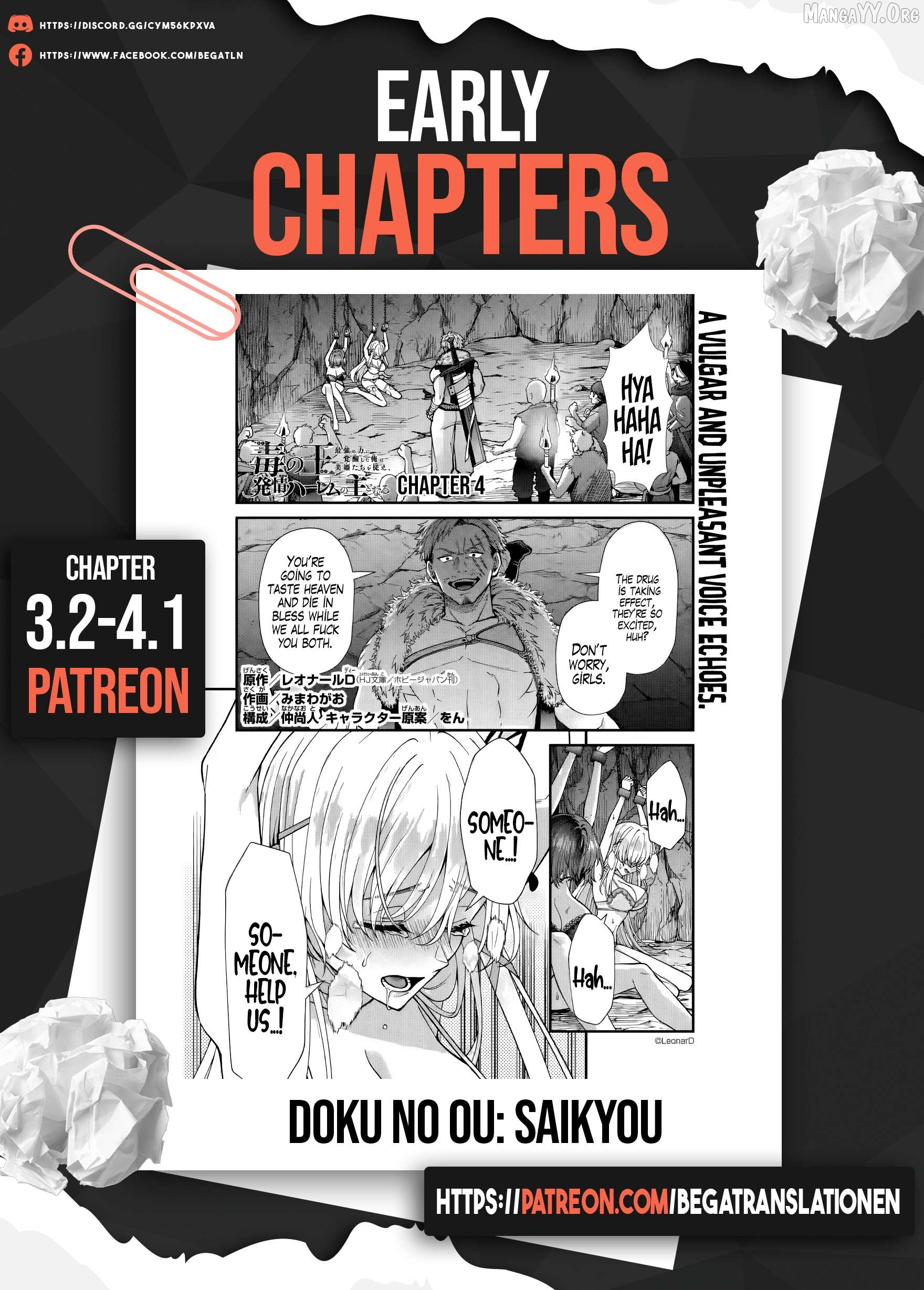 Doku no Ou: Saikyou no Chikara ni Kakusei Shita Ore wa Biki-tachi wo Shitagae, Hatsujou Harem no Aruji to Naru Chapter 3.1 - page 12