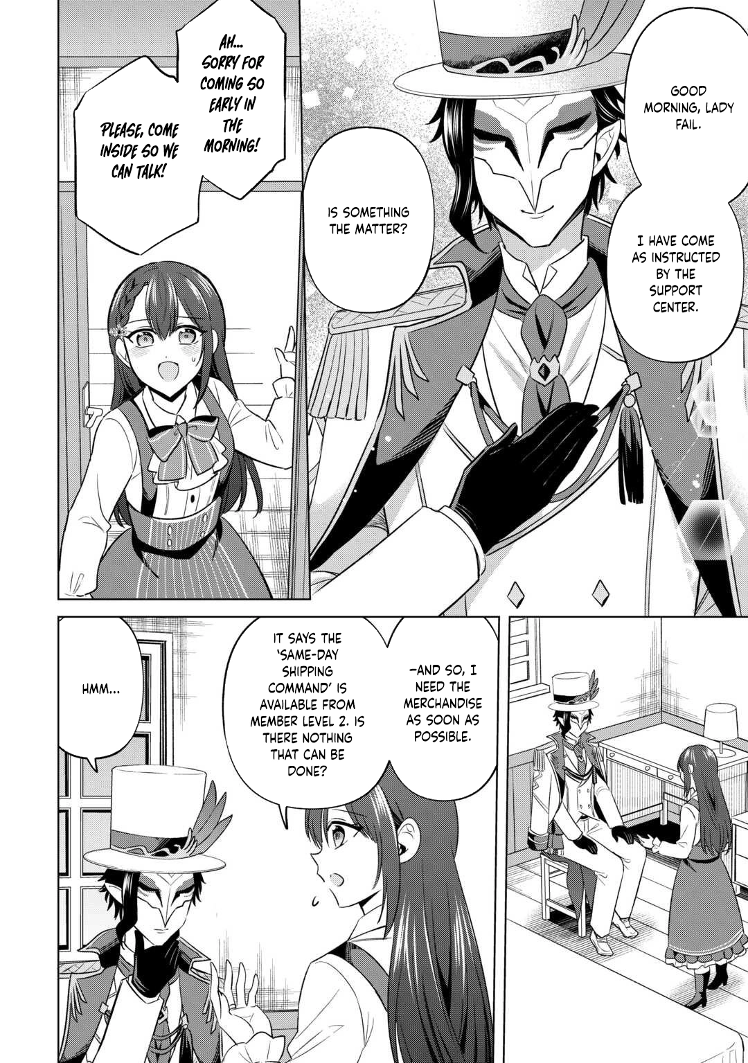 The Exiled Lady’s Slow Life via Mail-Order Shopping. Chapter 3 - page 8