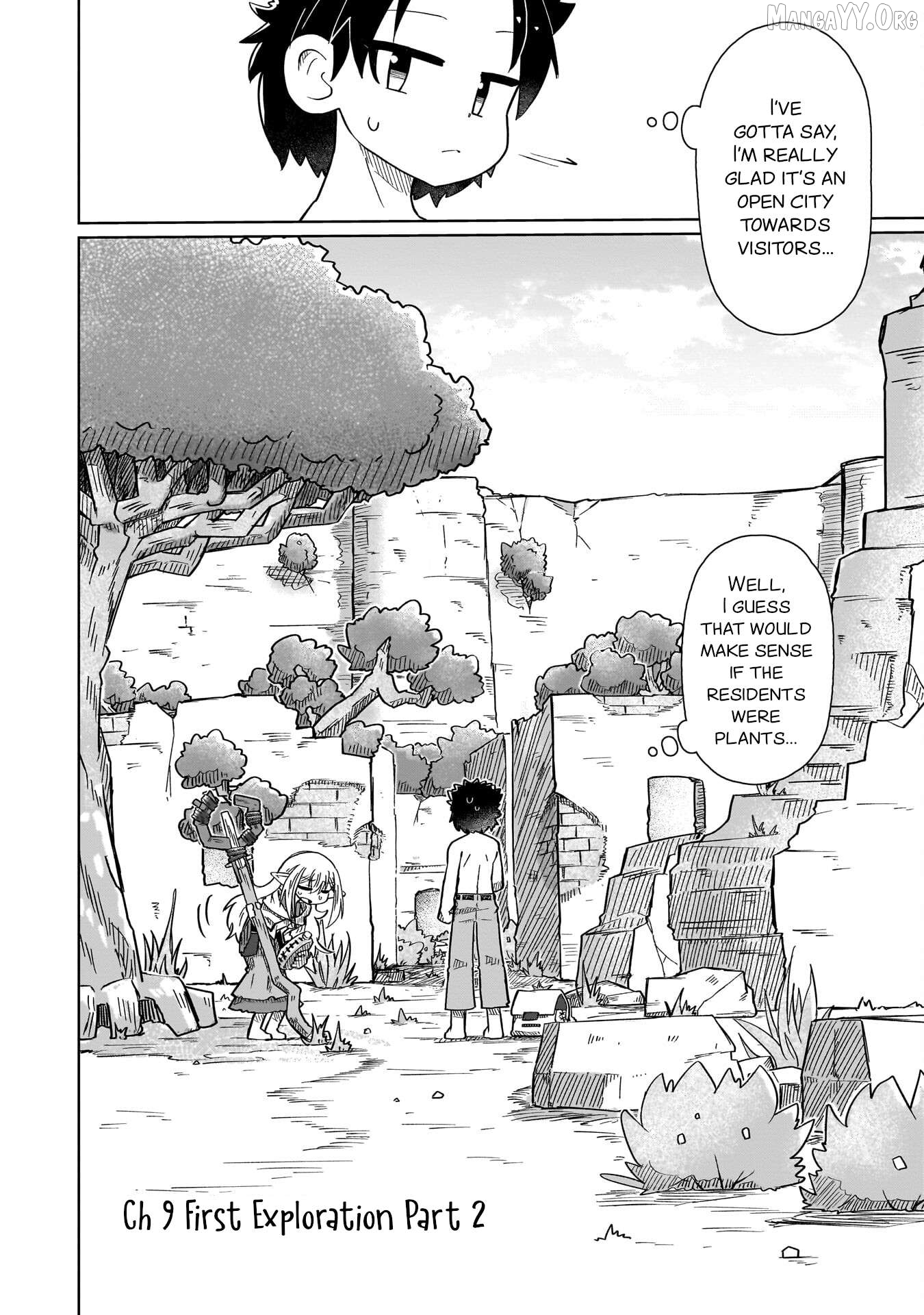 Nani mo Warakanai Chapter 9 - page 1