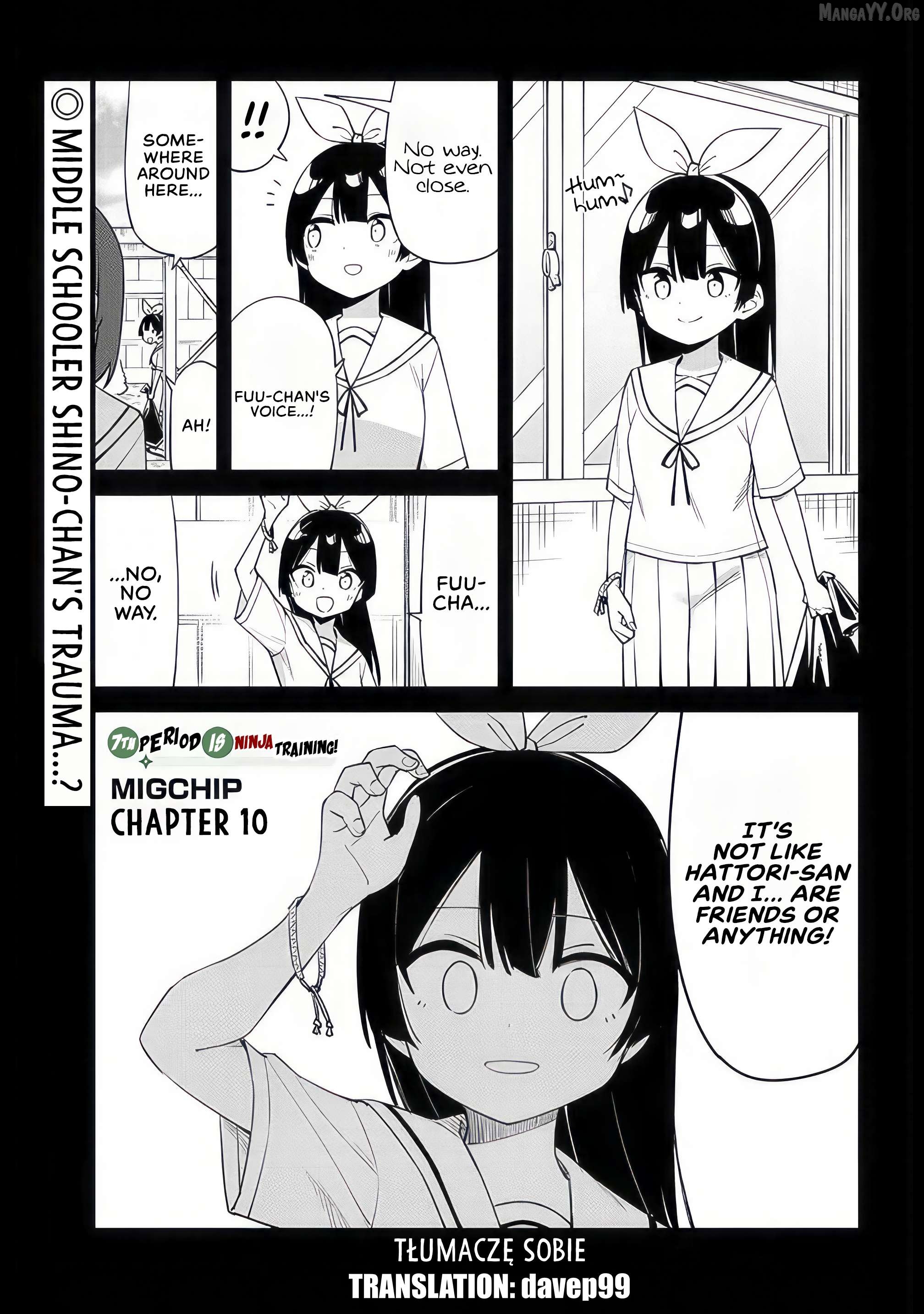 Shichi Genme wa Ninja Shugyou Desu! Chapter 10 - page 1