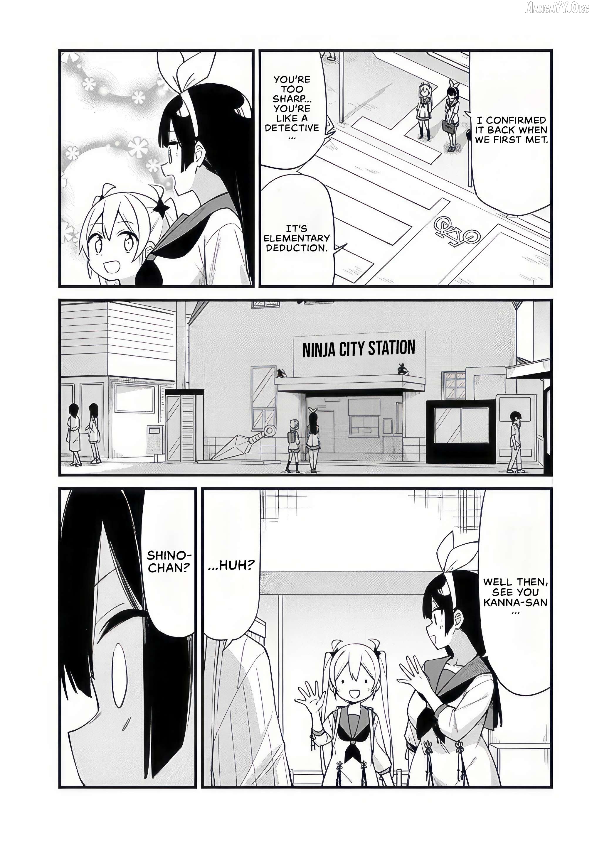 Shichi Genme wa Ninja Shugyou Desu! Chapter 10 - page 7