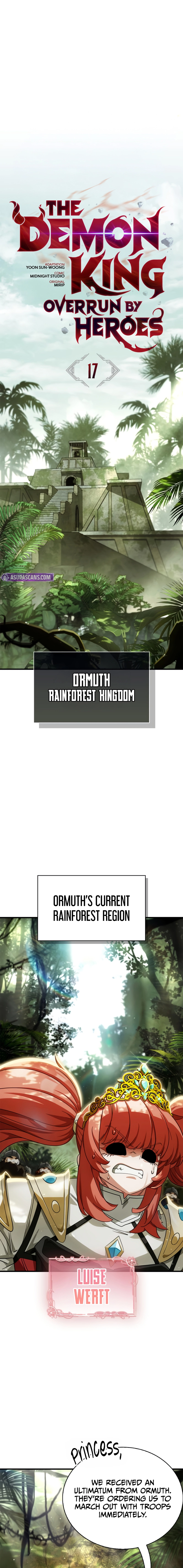 The Demon King Overrun by Heroes Chapter 17 - page 16