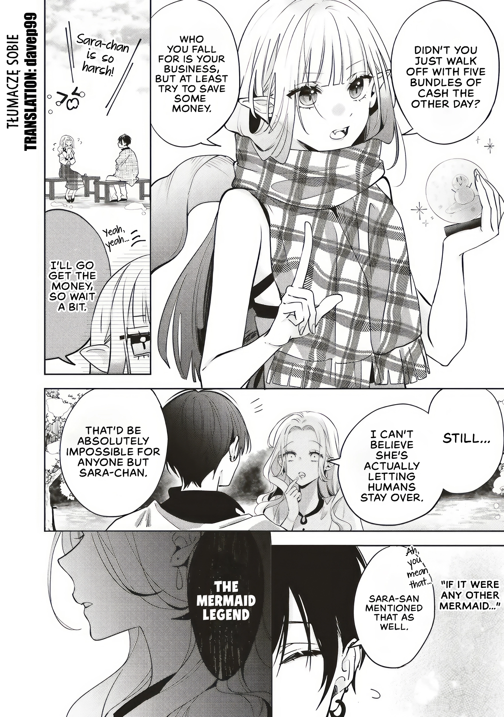 The Trading Mermaid and Sora’s First Love Chapter 3.3 - page 1