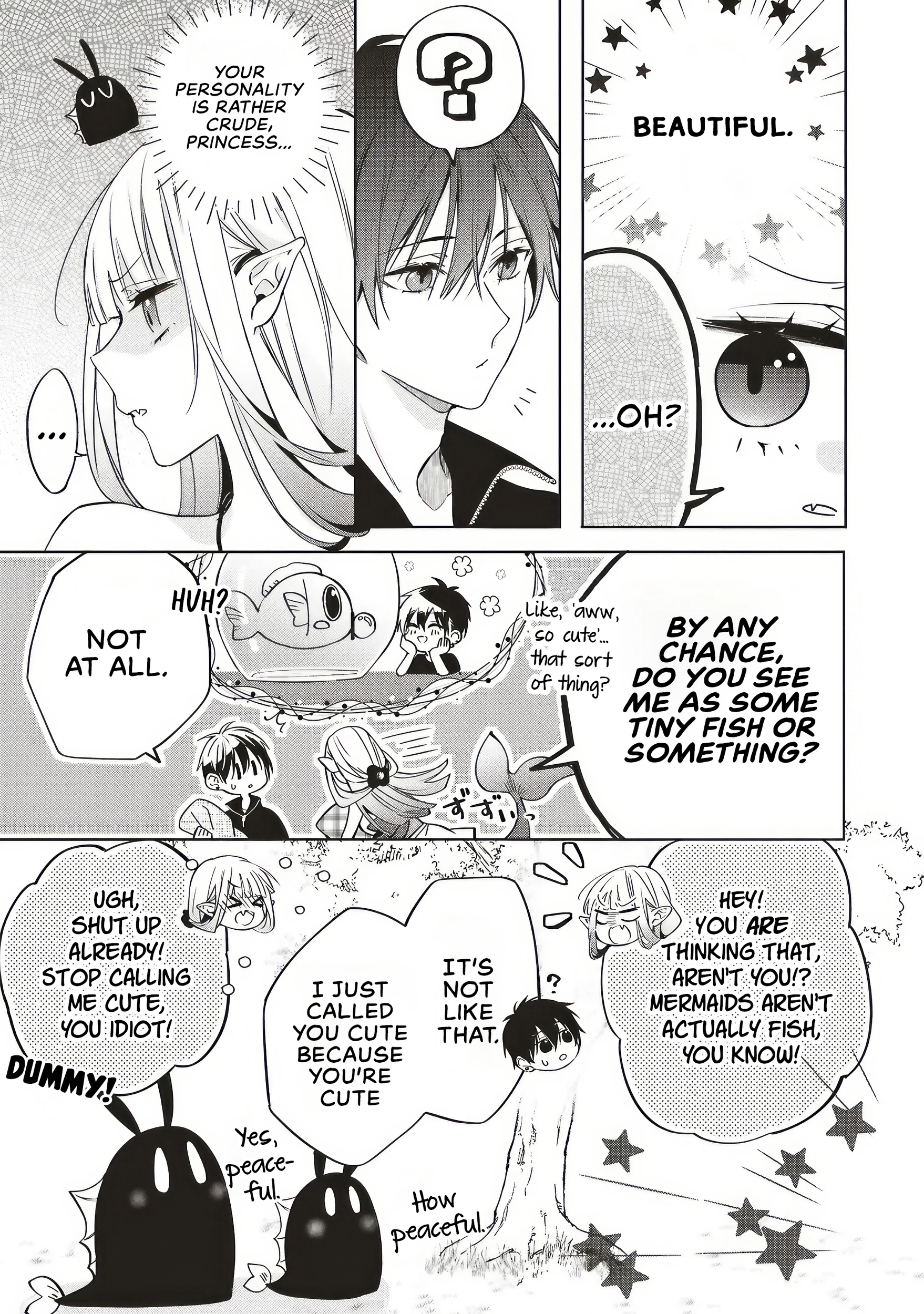 The Trading Mermaid and Sora’s First Love Chapter 3.3 - page 8