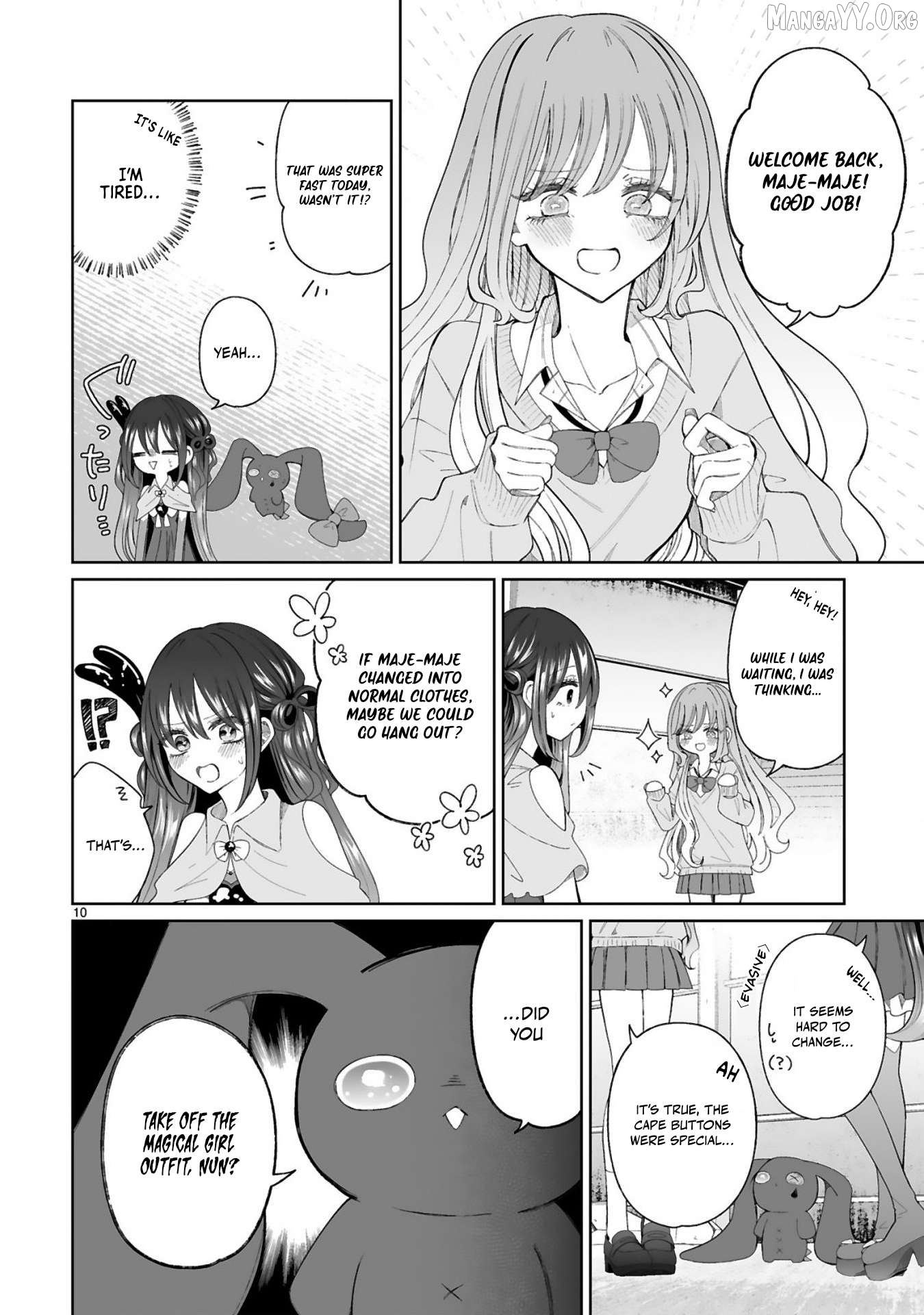 Mahou Shoujo ni Yasashii Gal Chapter 4 - page 10