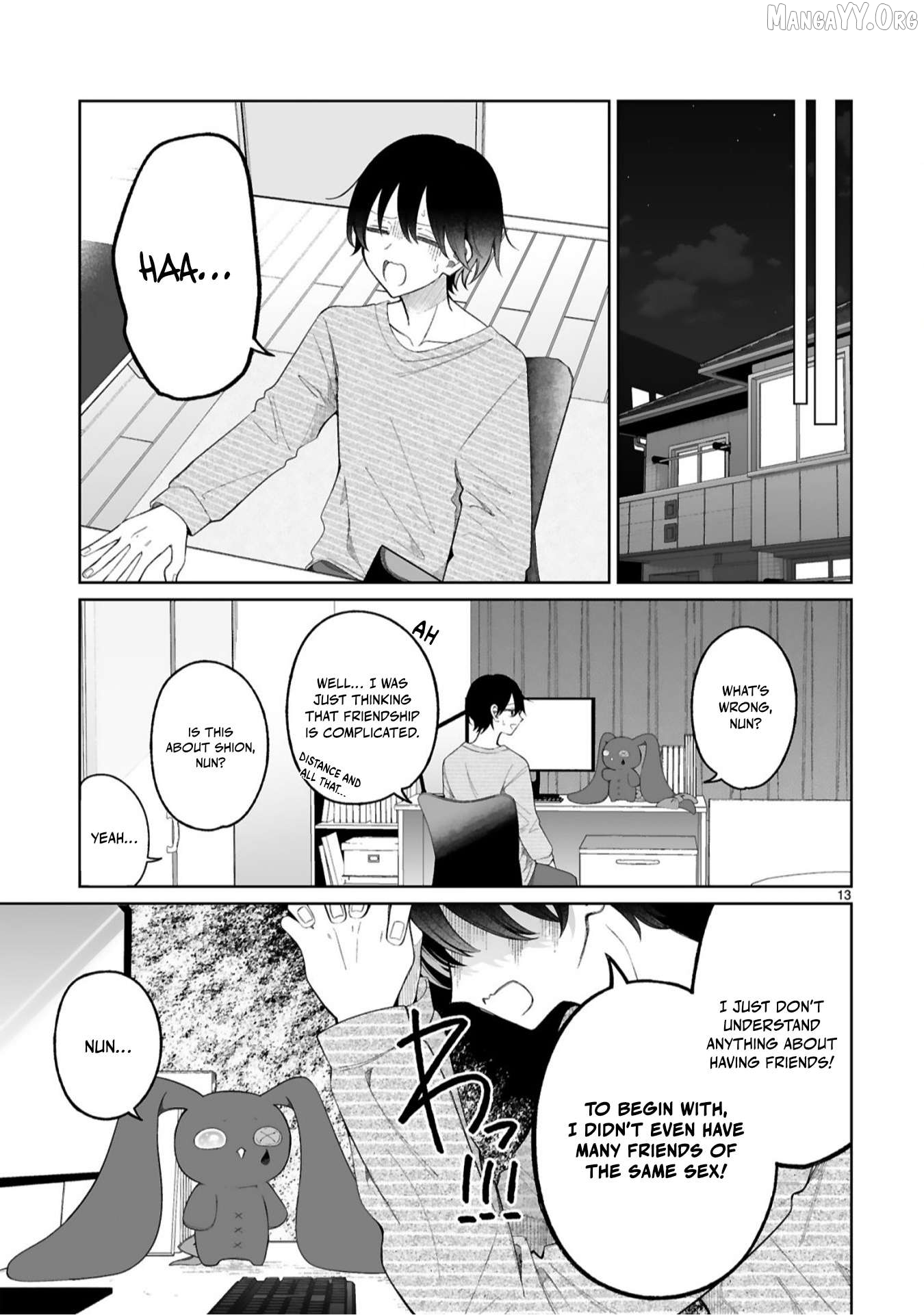 Mahou Shoujo ni Yasashii Gal Chapter 4 - page 13