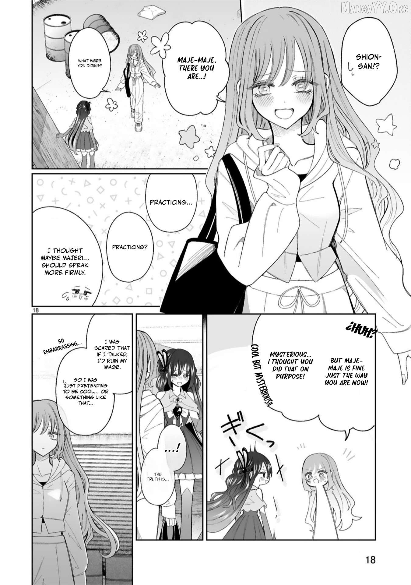 Mahou Shoujo ni Yasashii Gal Chapter 4 - page 18