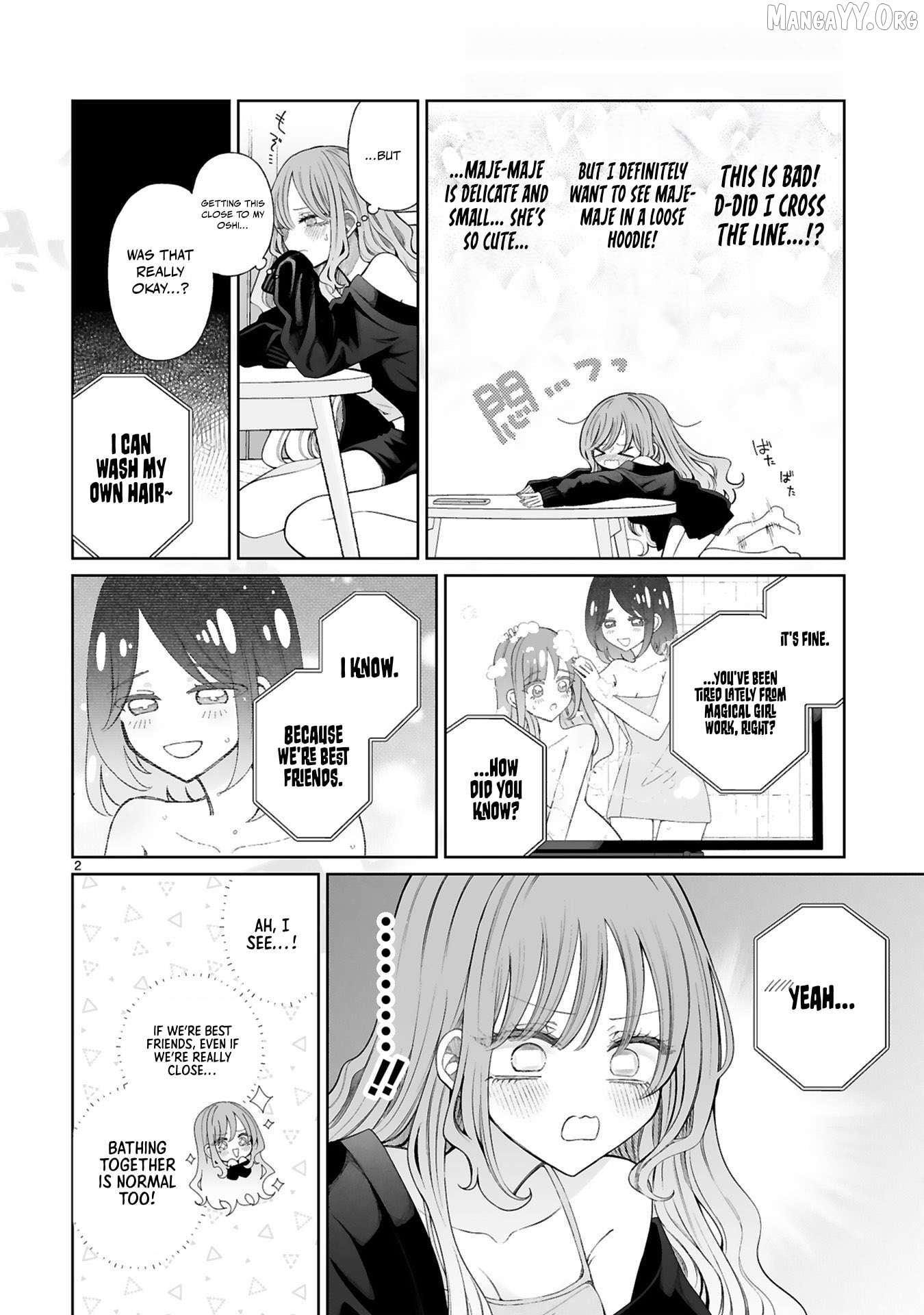 Mahou Shoujo ni Yasashii Gal Chapter 4 - page 2