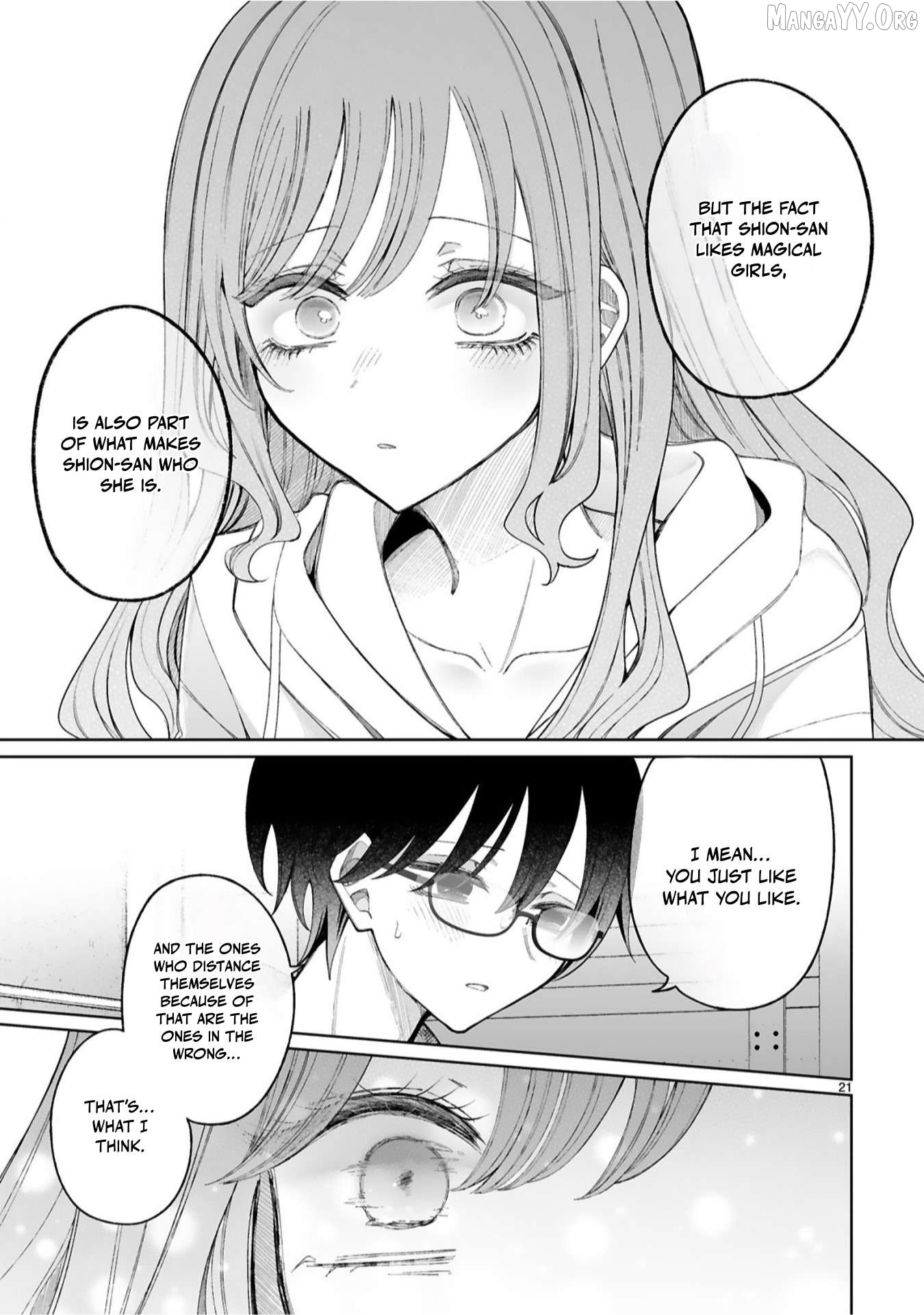 Mahou Shoujo ni Yasashii Gal Chapter 4 - page 21