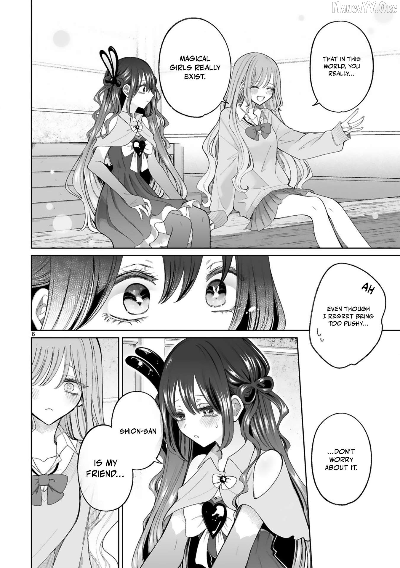 Mahou Shoujo ni Yasashii Gal Chapter 4 - page 6