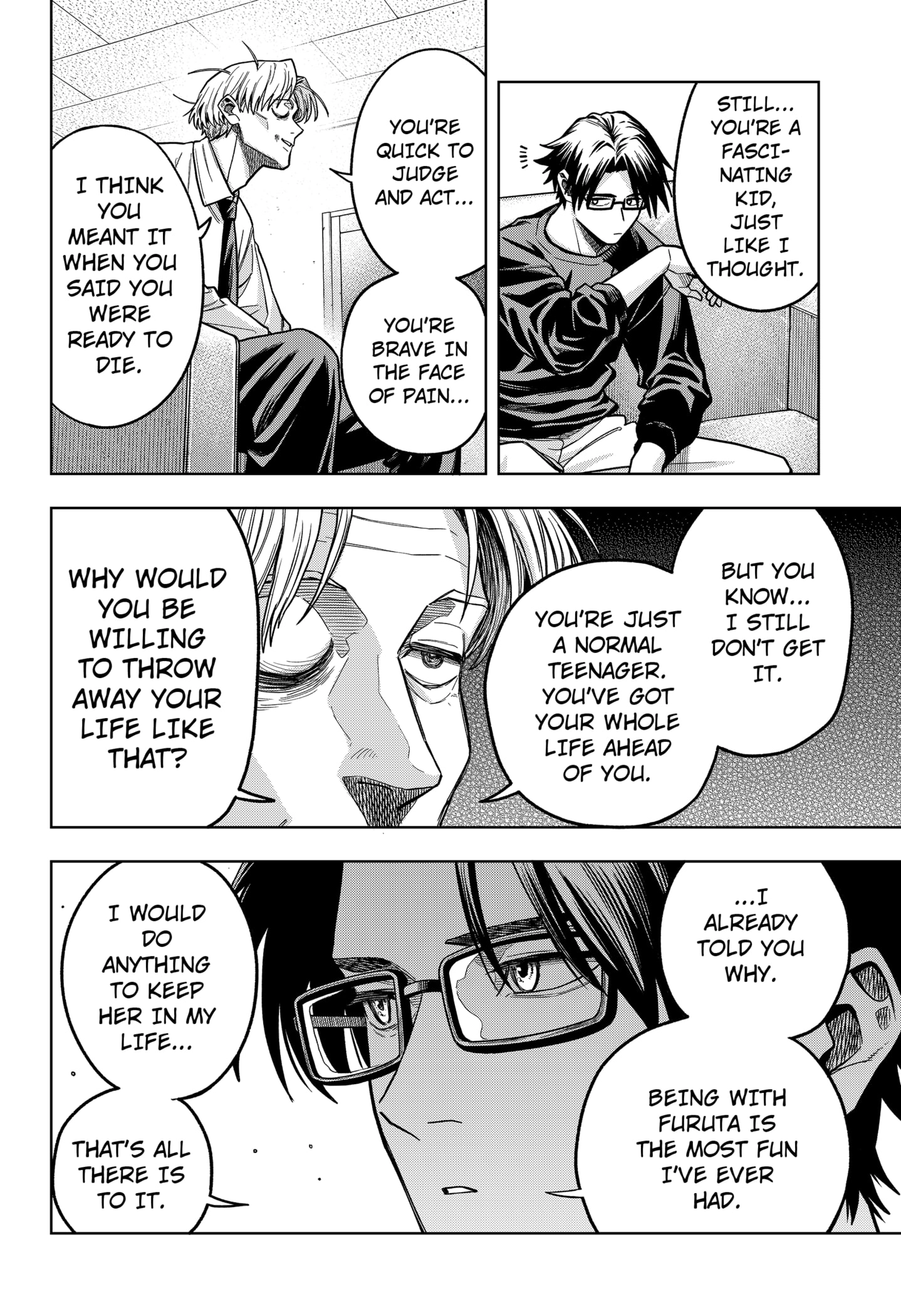 Hatori and Furuta's Extraordinarily Ordinary Life Chapter 6 - page 4