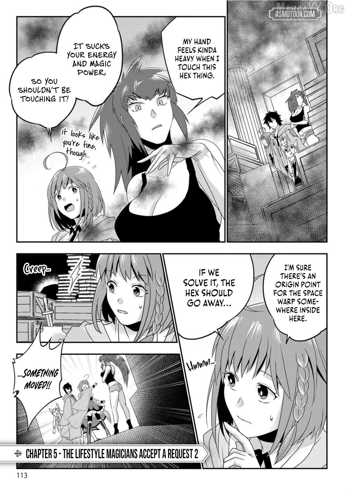 The Lifestyle Magicians Challenge the Dungeon Chapter 5 - page 3