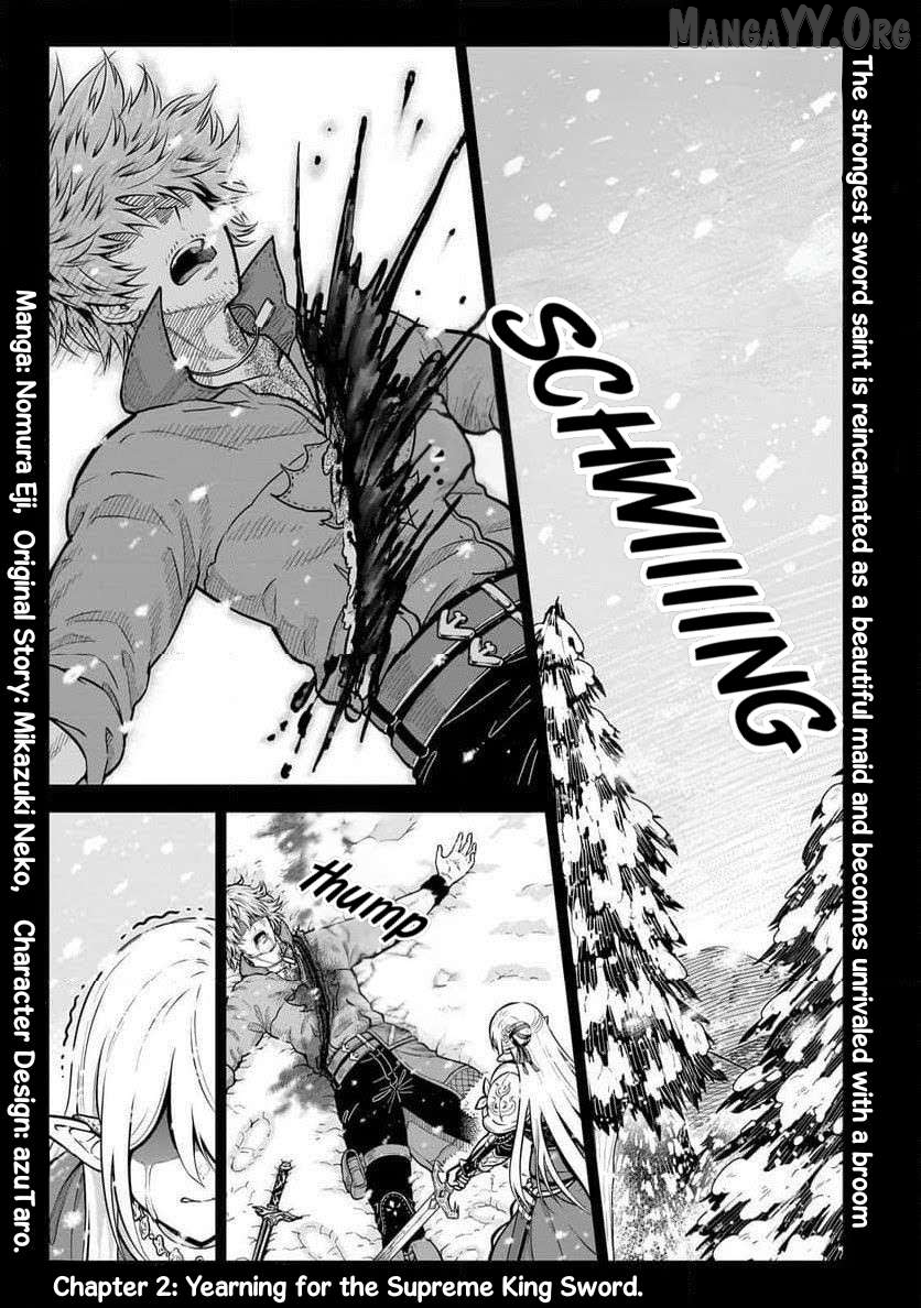 Sword Saint Reborn as a Maid, Ruling with a Broom. Chapter 2 - page 1