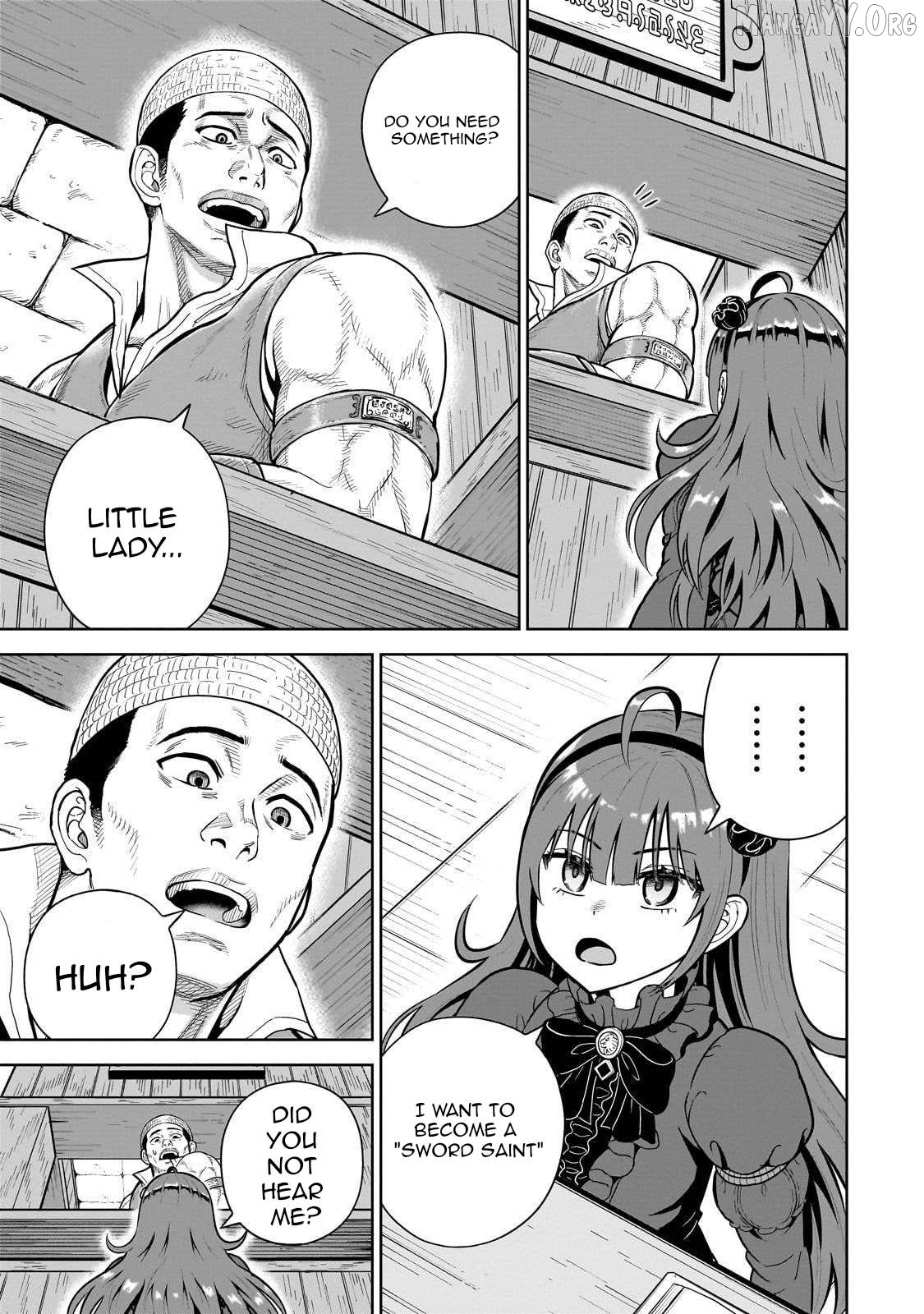 Sword Saint Reborn as a Maid, Ruling with a Broom. Chapter 3 - page 7