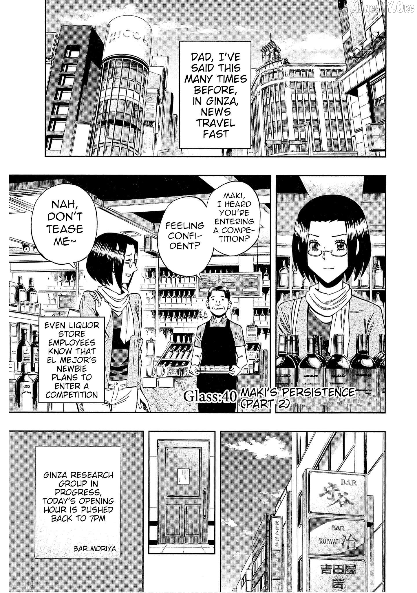 Bartender à Tokyo Chapter 40 - page 1