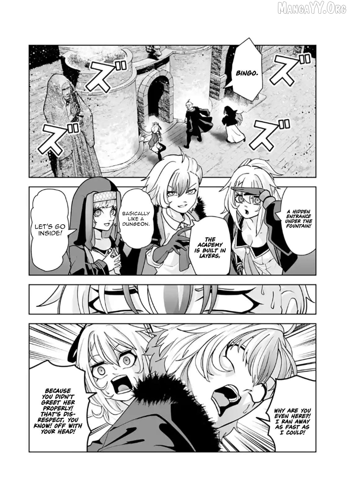 Akuyaku Kizoku ga Hirakinaotte Hametsu Furagu o Jitsuryoku de Hataki Otteitara, Itsunomanika Hirointachi Kara Eiyūshi Sareru yō ni Natta ken Chapter 3.1 - page 11