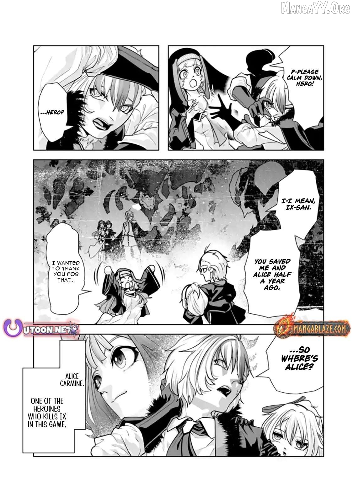 Akuyaku Kizoku ga Hirakinaotte Hametsu Furagu o Jitsuryoku de Hataki Otteitara, Itsunomanika Hirointachi Kara Eiyūshi Sareru yō ni Natta ken Chapter 3.1 - page 12
