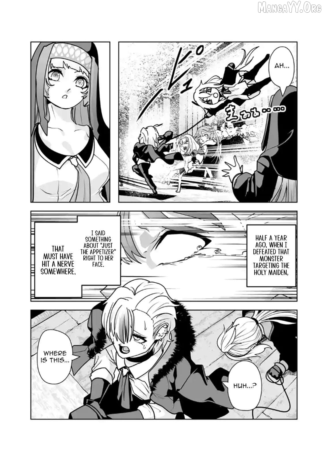 Akuyaku Kizoku ga Hirakinaotte Hametsu Furagu o Jitsuryoku de Hataki Otteitara, Itsunomanika Hirointachi Kara Eiyūshi Sareru yō ni Natta ken Chapter 3.1 - page 8