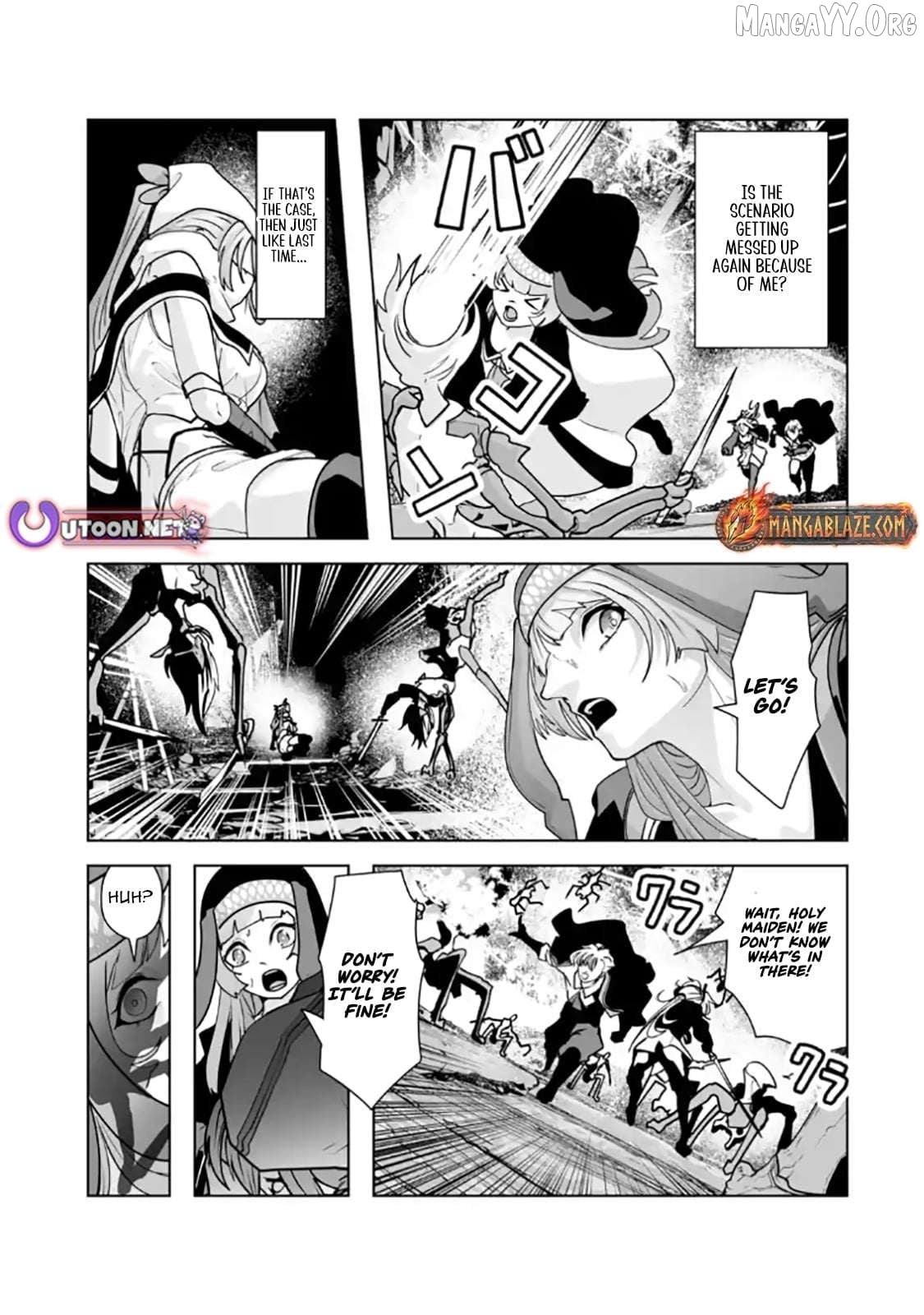 Akuyaku Kizoku ga Hirakinaotte Hametsu Furagu o Jitsuryoku de Hataki Otteitara, Itsunomanika Hirointachi Kara Eiyūshi Sareru yō ni Natta ken Chapter 3.2 - page 6