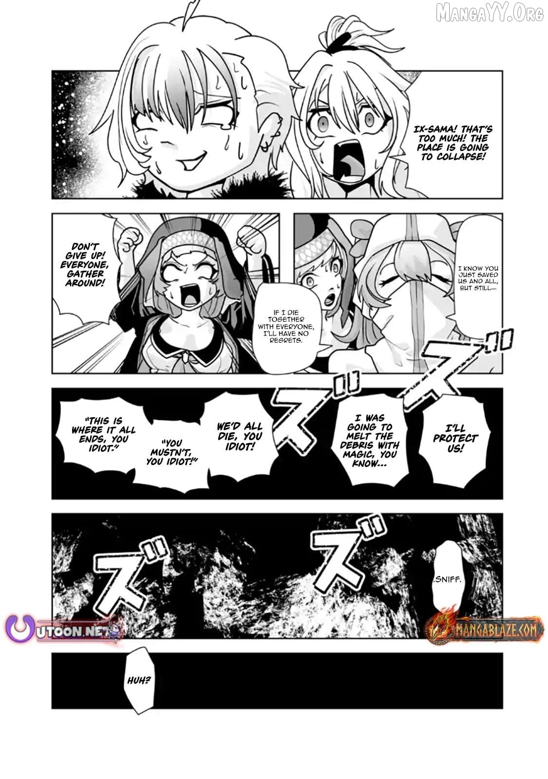 Akuyaku Kizoku ga Hirakinaotte Hametsu Furagu o Jitsuryoku de Hataki Otteitara, Itsunomanika Hirointachi Kara Eiyūshi Sareru yō ni Natta ken Chapter 3.3 - page 10