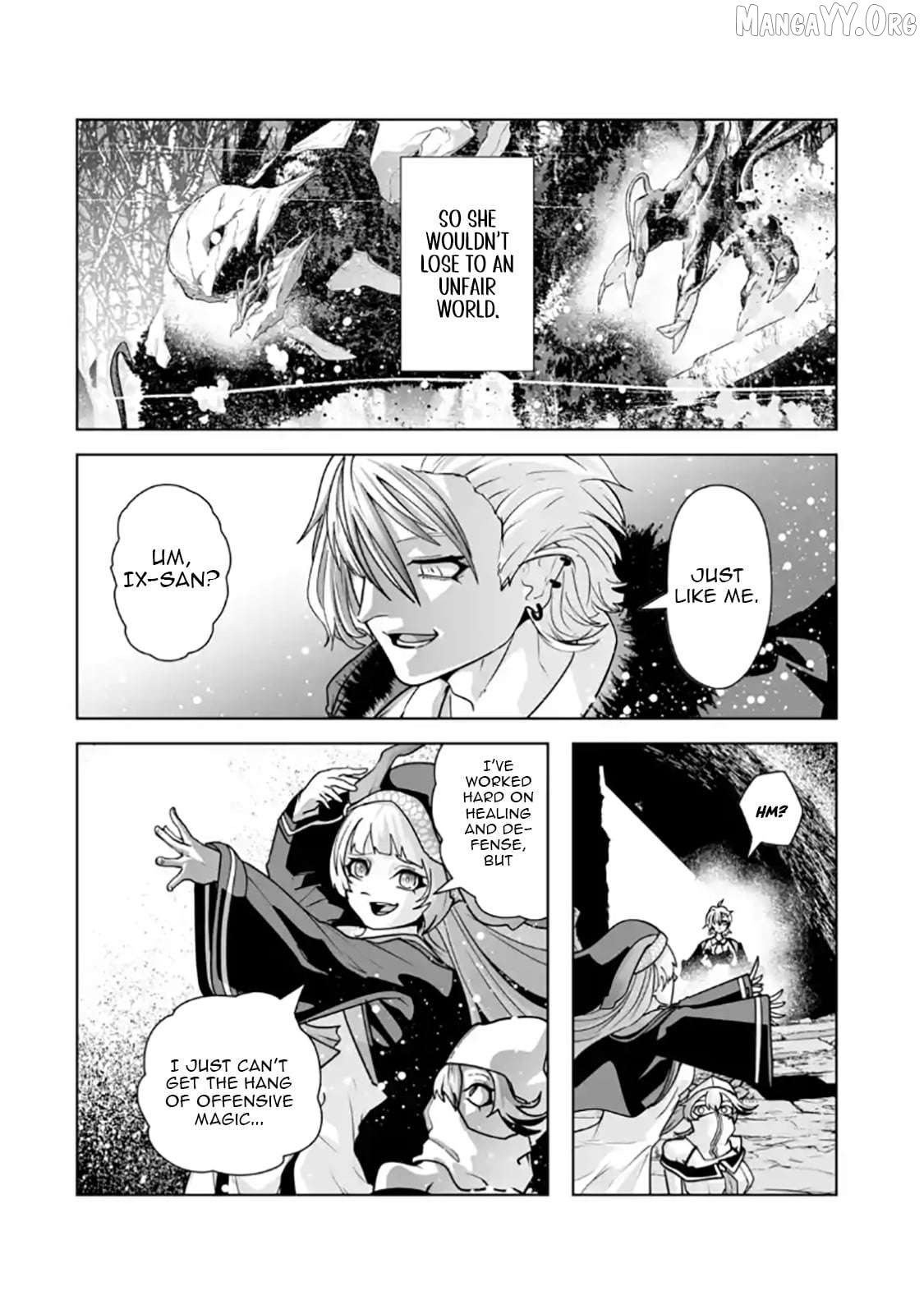Akuyaku Kizoku ga Hirakinaotte Hametsu Furagu o Jitsuryoku de Hataki Otteitara, Itsunomanika Hirointachi Kara Eiyūshi Sareru yō ni Natta ken Chapter 3.3 - page 3