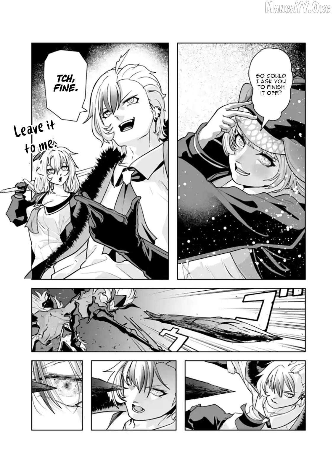 Akuyaku Kizoku ga Hirakinaotte Hametsu Furagu o Jitsuryoku de Hataki Otteitara, Itsunomanika Hirointachi Kara Eiyūshi Sareru yō ni Natta ken Chapter 3.3 - page 4