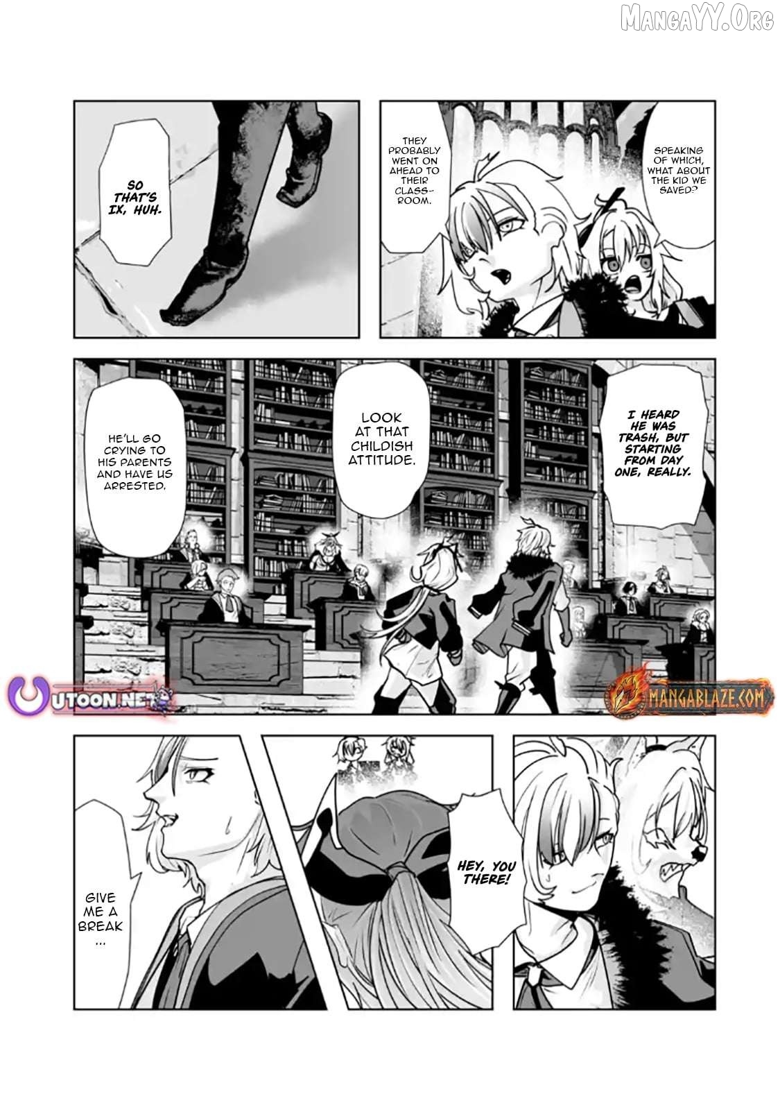 Akuyaku Kizoku ga Hirakinaotte Hametsu Furagu o Jitsuryoku de Hataki Otteitara, Itsunomanika Hirointachi Kara Eiyūshi Sareru yō ni Natta ken Chapter 3.4 - page 10