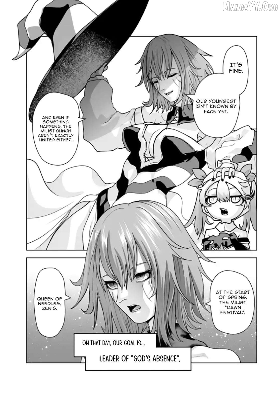 Akuyaku Kizoku ga Hirakinaotte Hametsu Furagu o Jitsuryoku de Hataki Otteitara, Itsunomanika Hirointachi Kara Eiyūshi Sareru yō ni Natta ken Chapter 3.4 - page 6