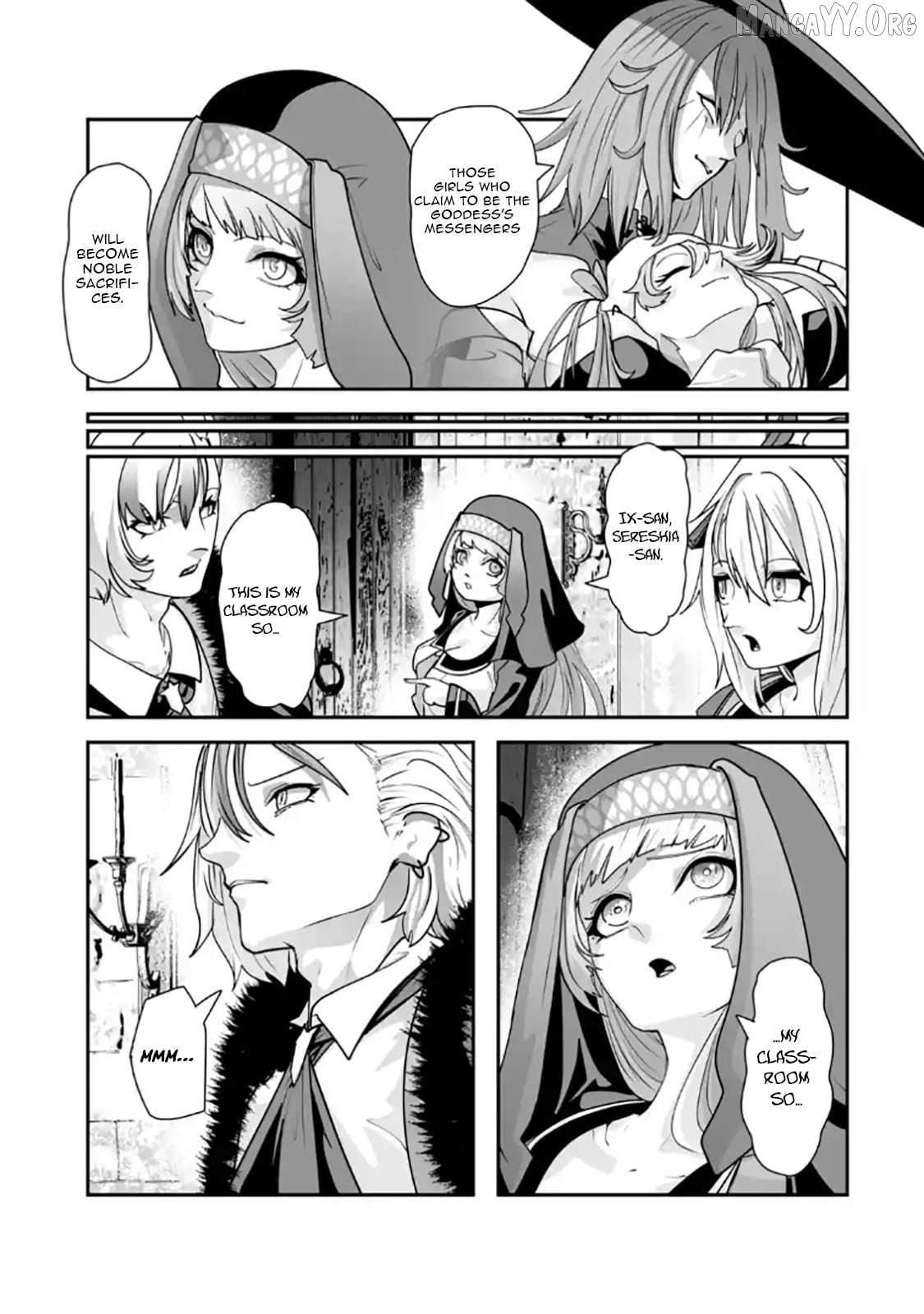 Akuyaku Kizoku ga Hirakinaotte Hametsu Furagu o Jitsuryoku de Hataki Otteitara, Itsunomanika Hirointachi Kara Eiyūshi Sareru yō ni Natta ken Chapter 3.4 - page 8