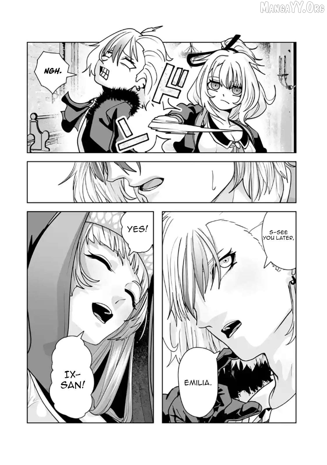 Akuyaku Kizoku ga Hirakinaotte Hametsu Furagu o Jitsuryoku de Hataki Otteitara, Itsunomanika Hirointachi Kara Eiyūshi Sareru yō ni Natta ken Chapter 3.4 - page 9