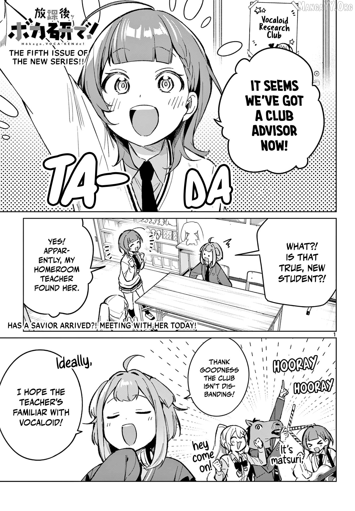 Houkago Voca-Ken de! Chapter 8 - page 2