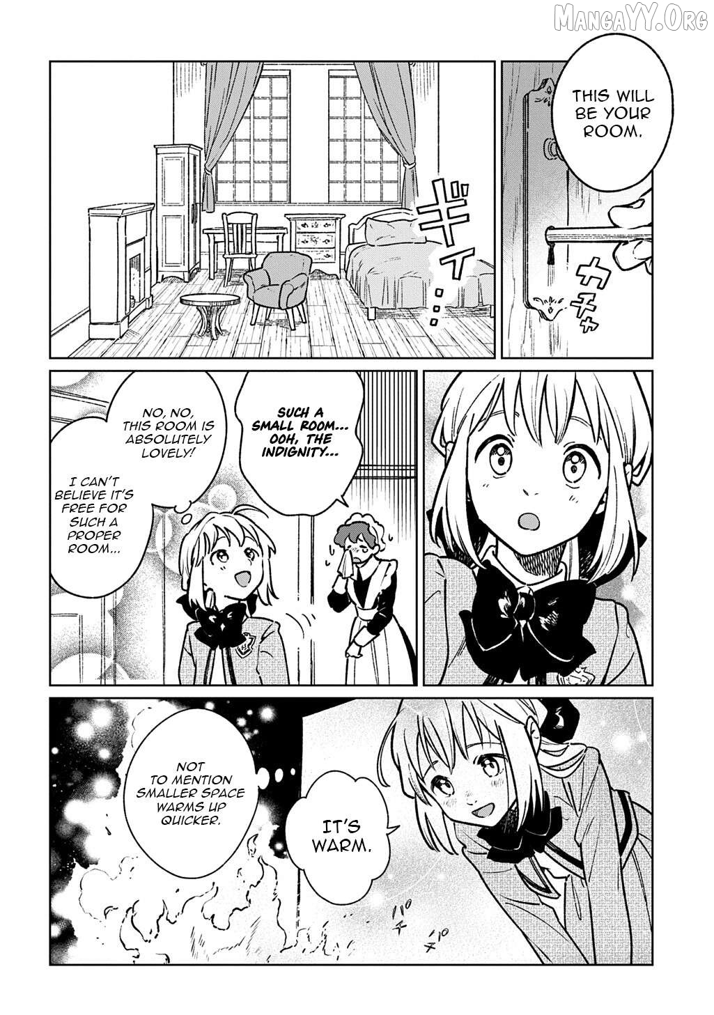Isekai Ni Kitakedo, Seikatsu Maho Shika Tsukaemasen Chapter 3.1 - page 8